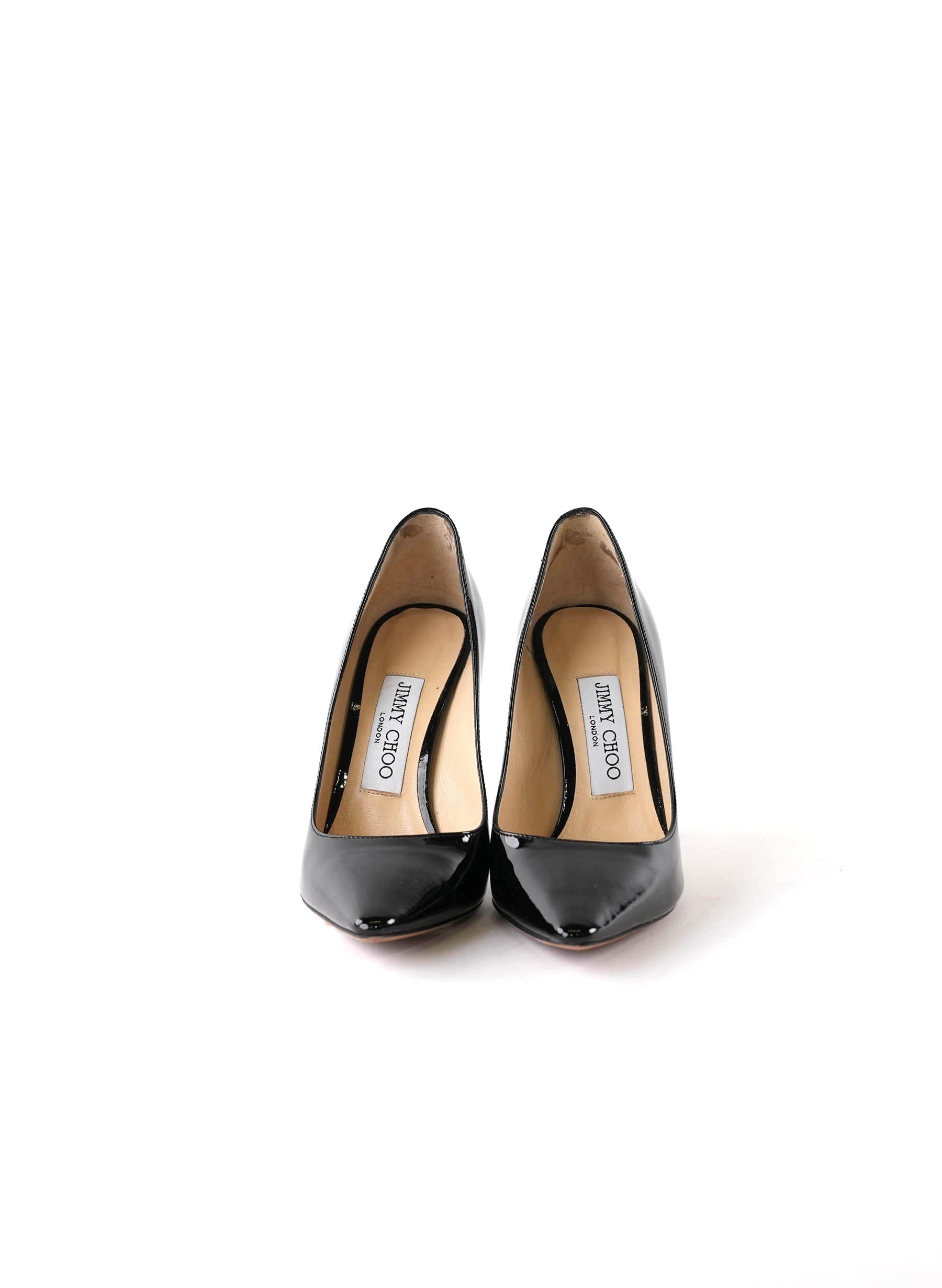 Jimmy Choo Patent Leather Pumps Black 35