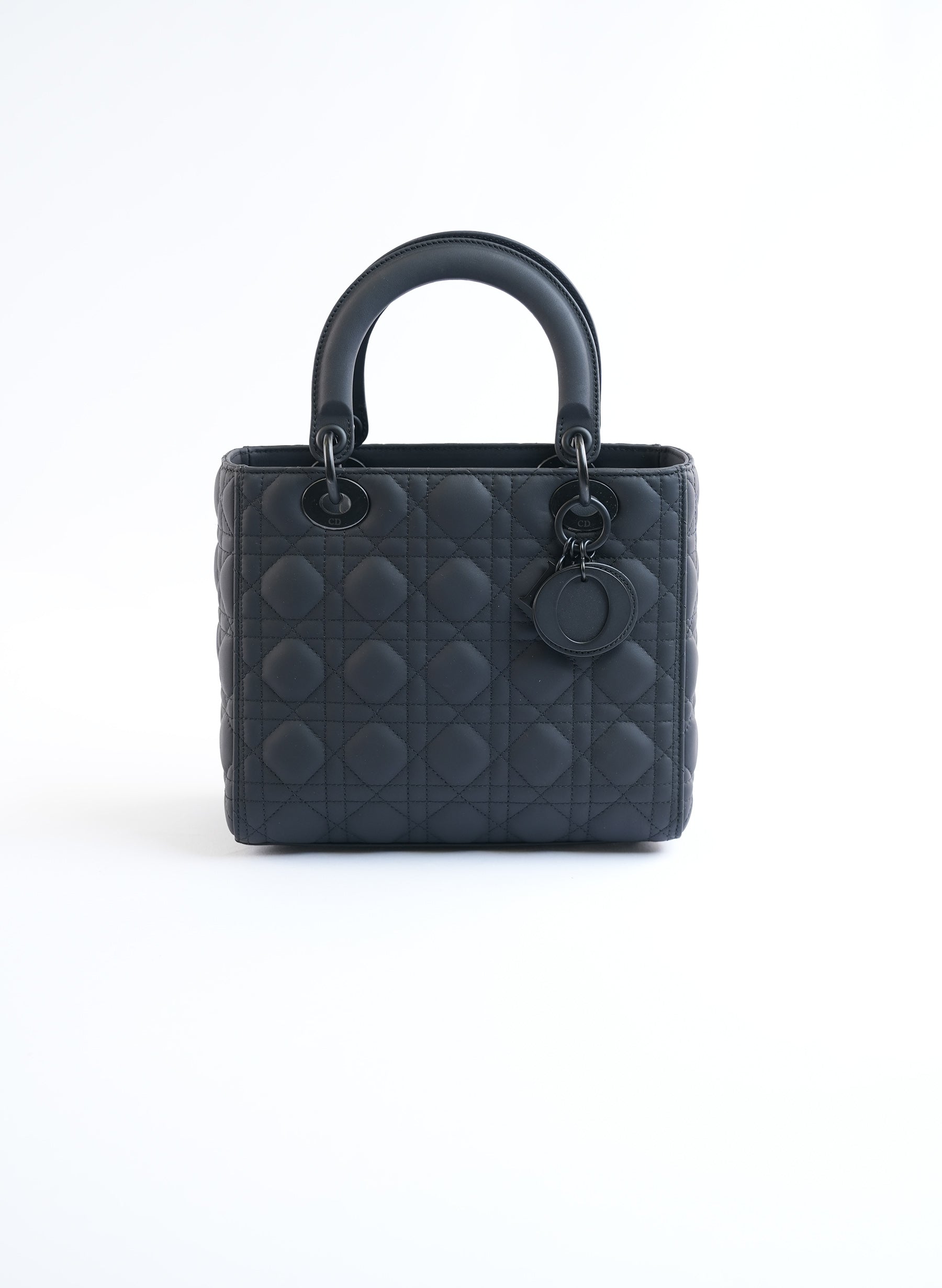 Christian Dior Lady Dio Matte Lambskin Bag