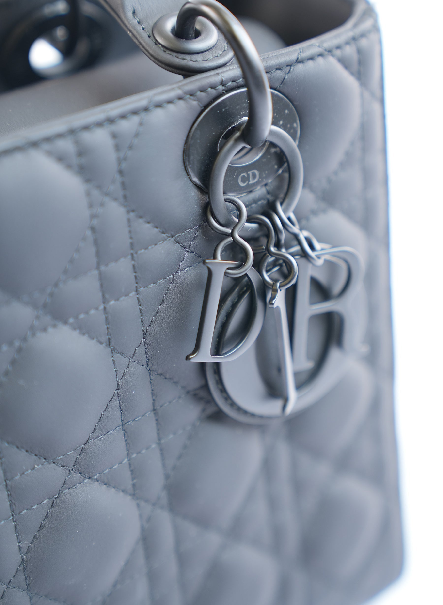 Christian Dior Lady Dio Matte Lambskin Bag