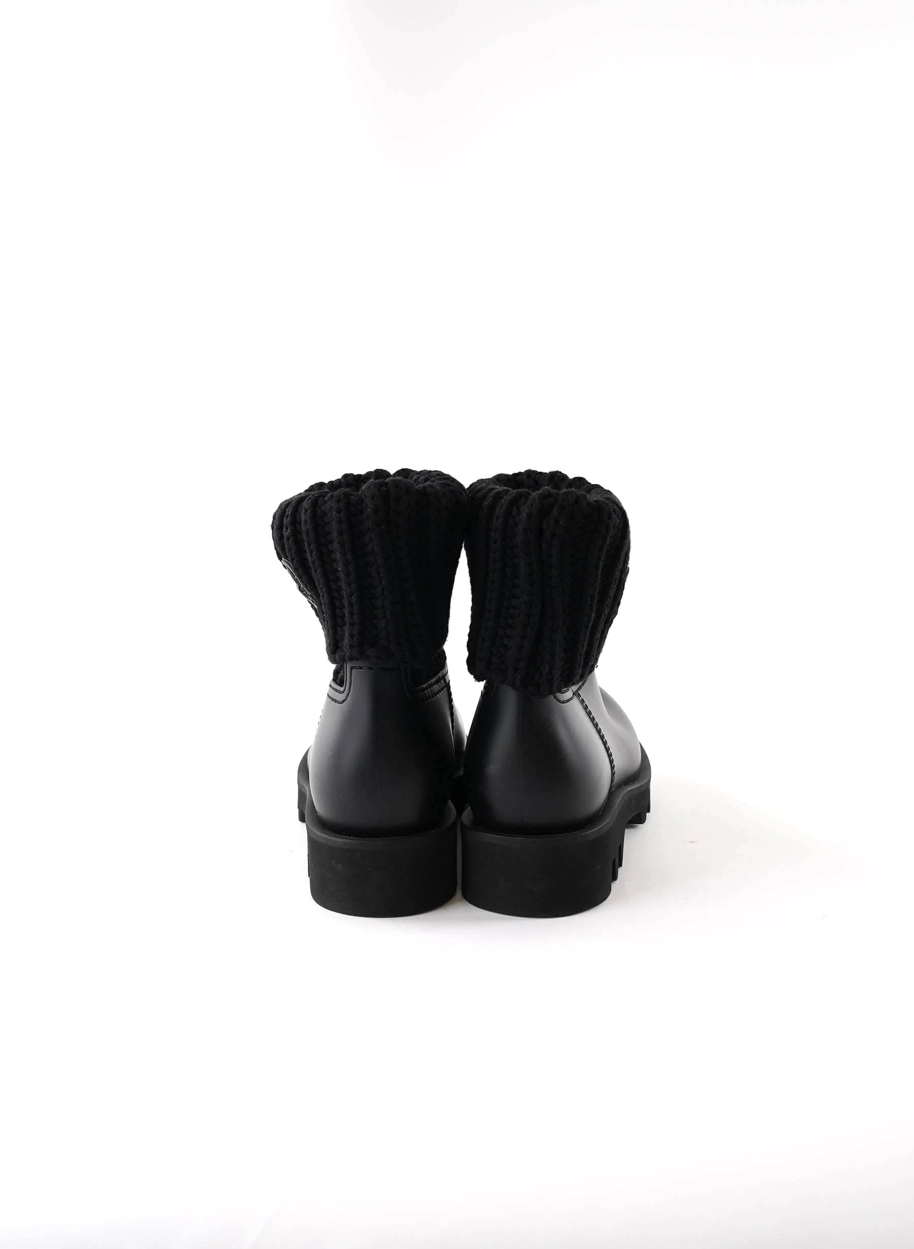 Moncler Leather Sock Boots