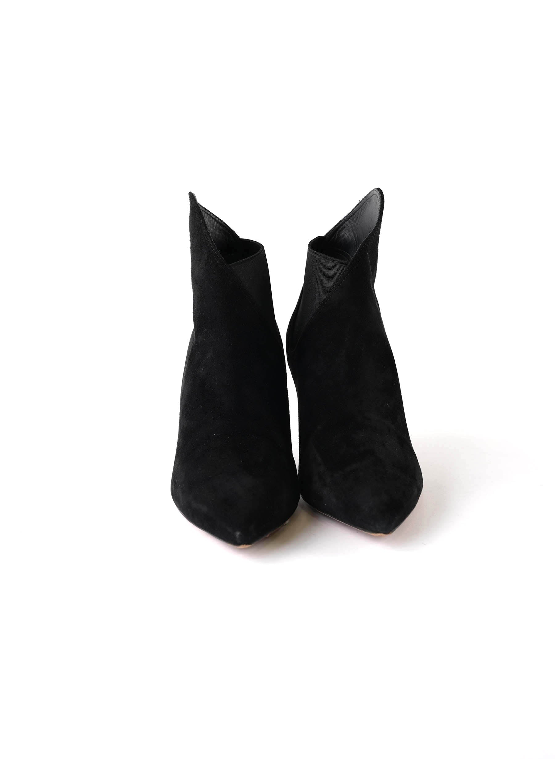 Valentino Black Suede Boots