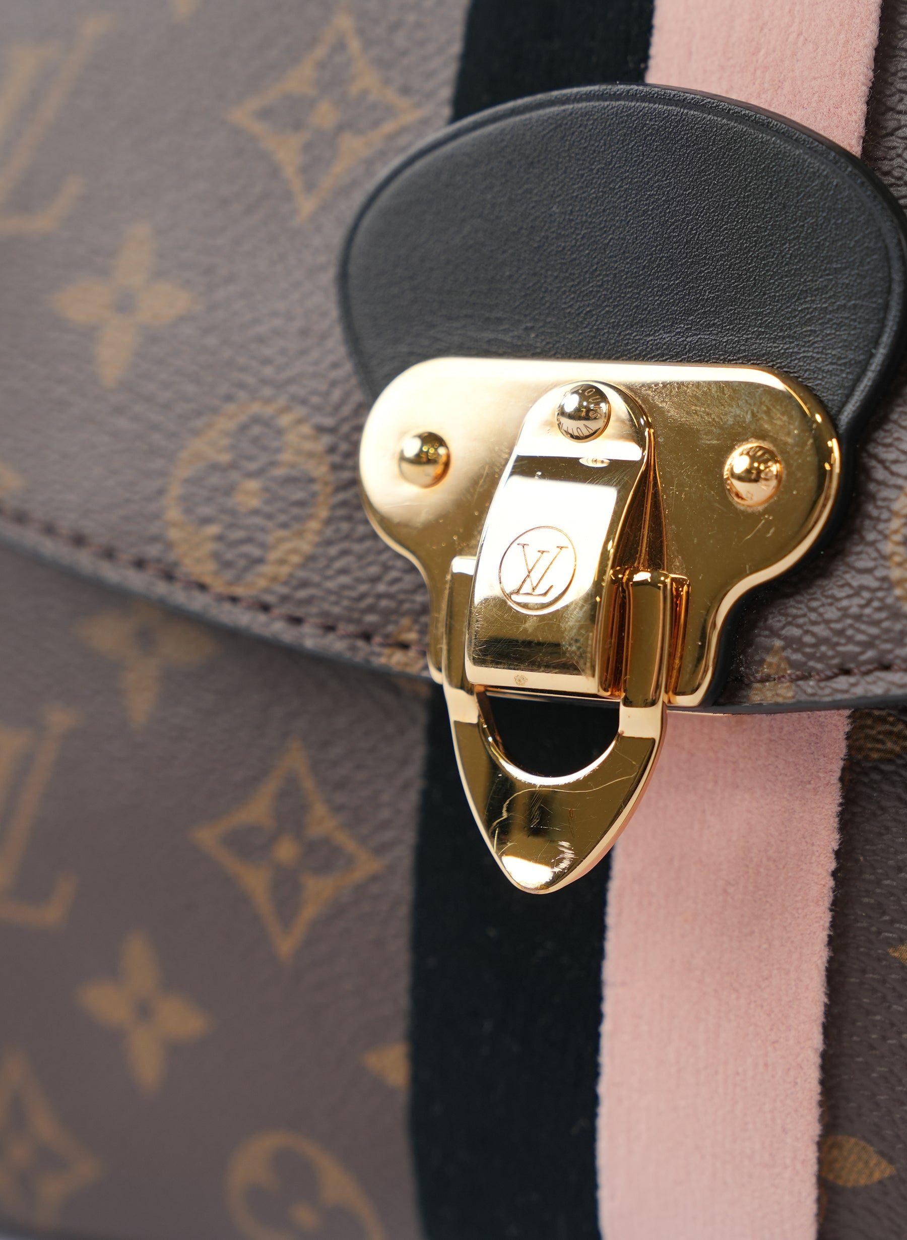 Louis Vuitton Georges Cloth Crossbody Bag