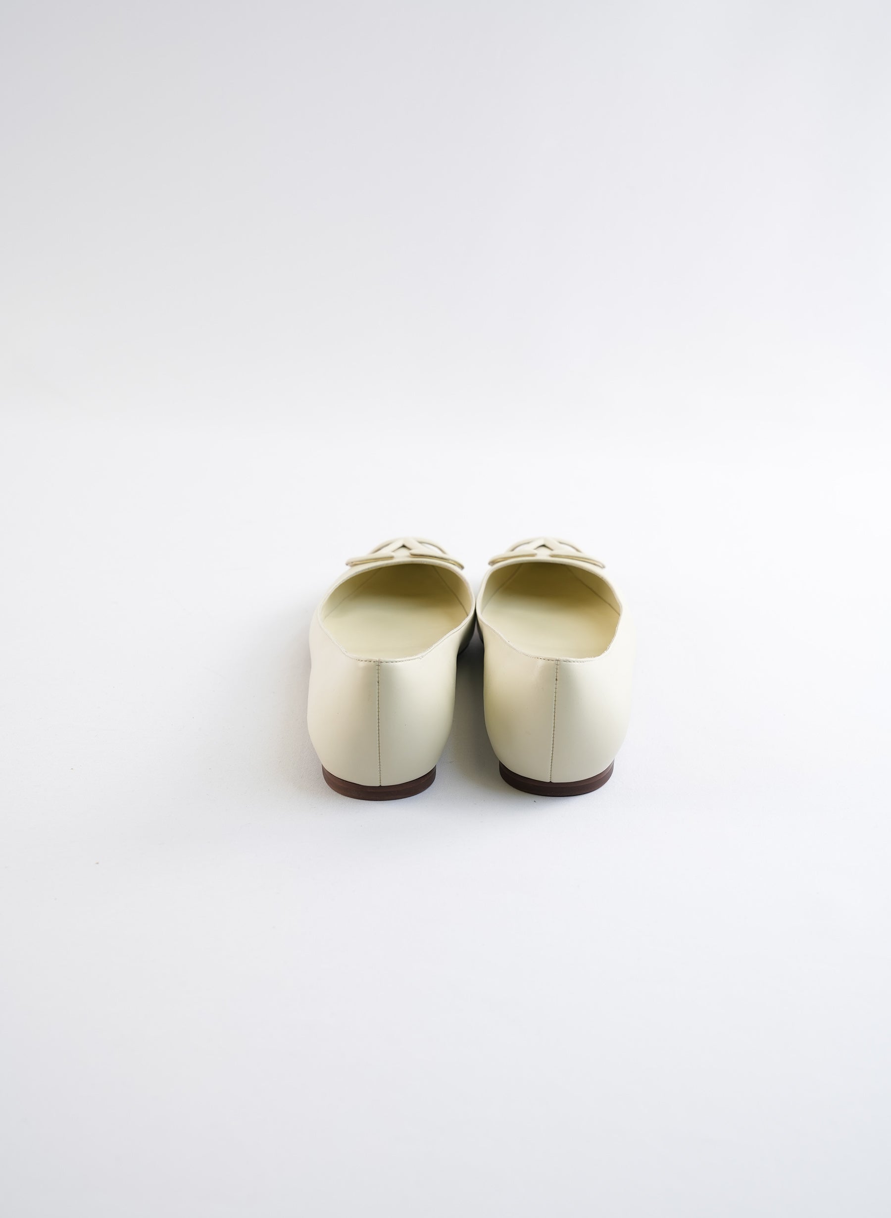 Valentino Nappa V Logo Flats