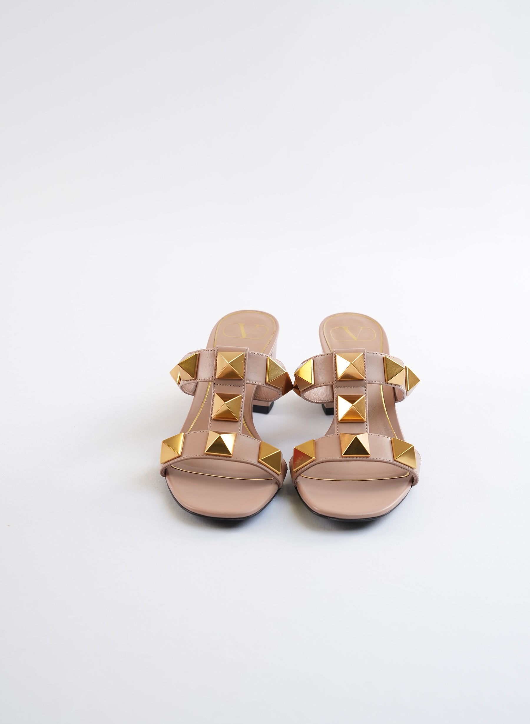 Valentino Roman Stud Leather Heels