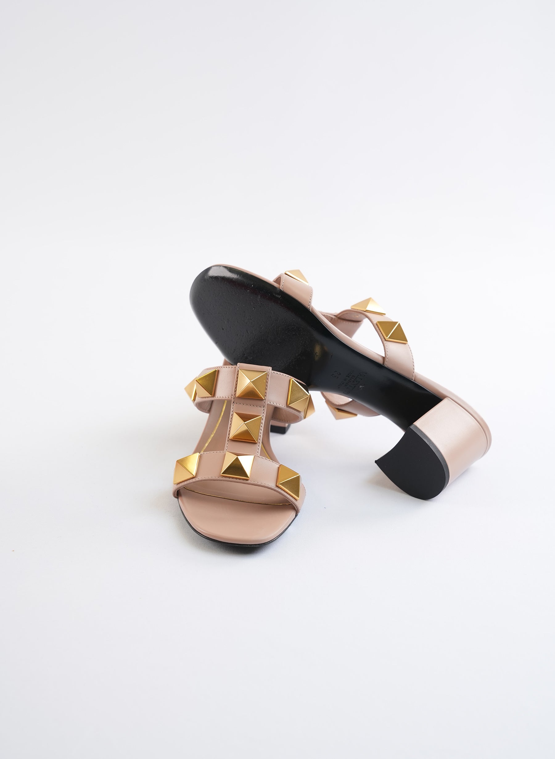Valentino Roman Stud Leather Heels
