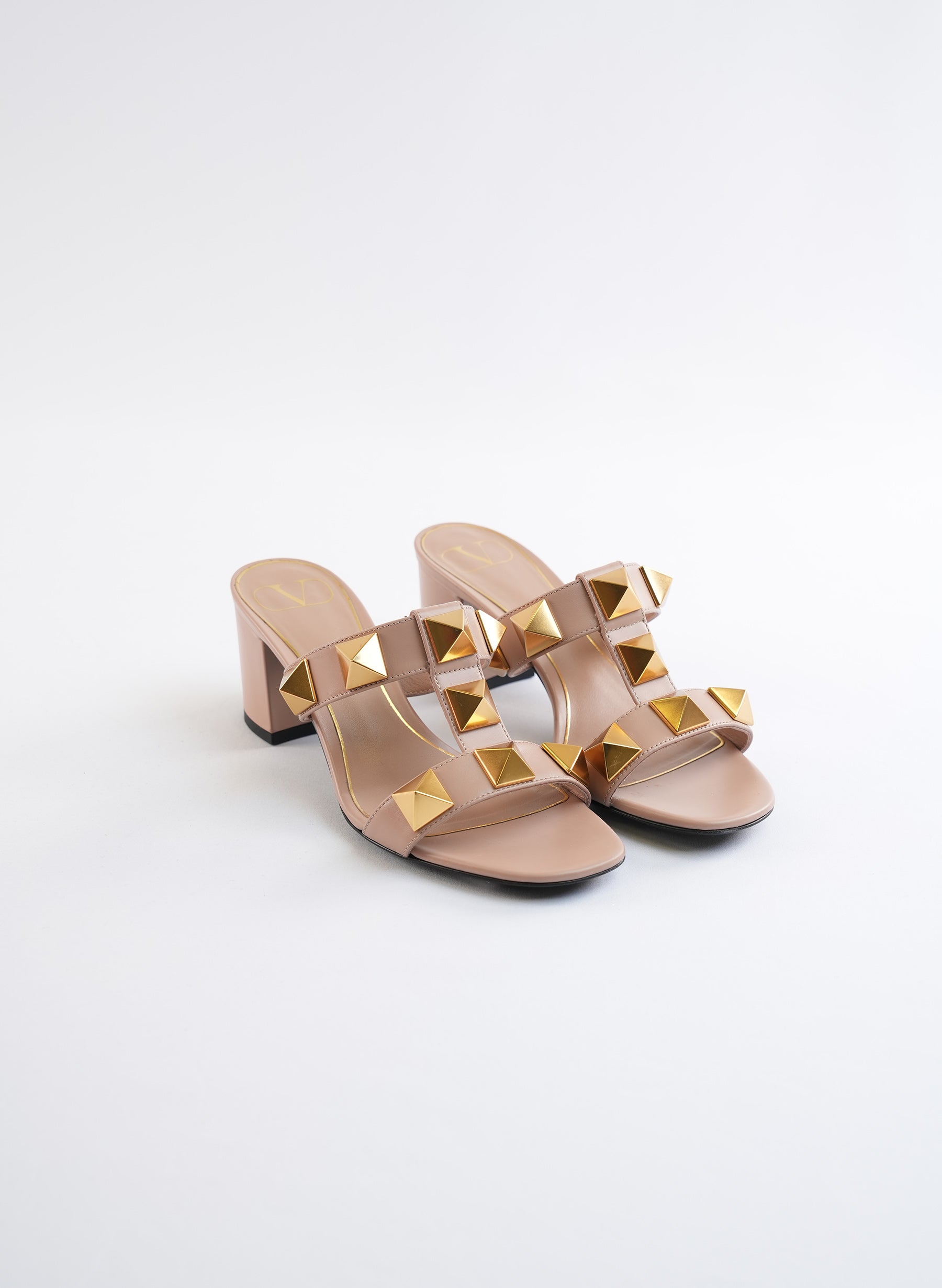 Valentino Roman Stud Leather Heels