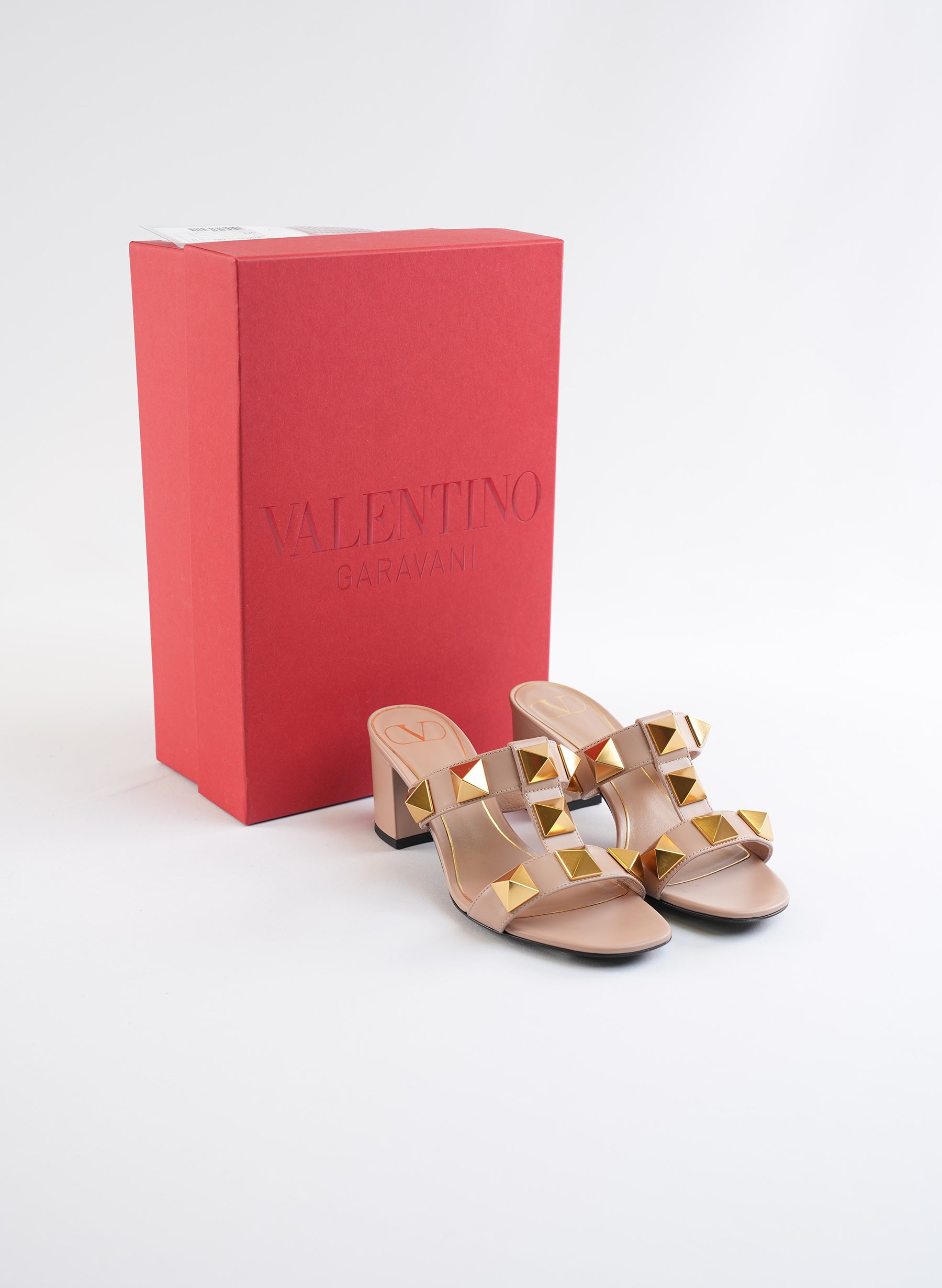 Valentino Roman Stud Leather Heels