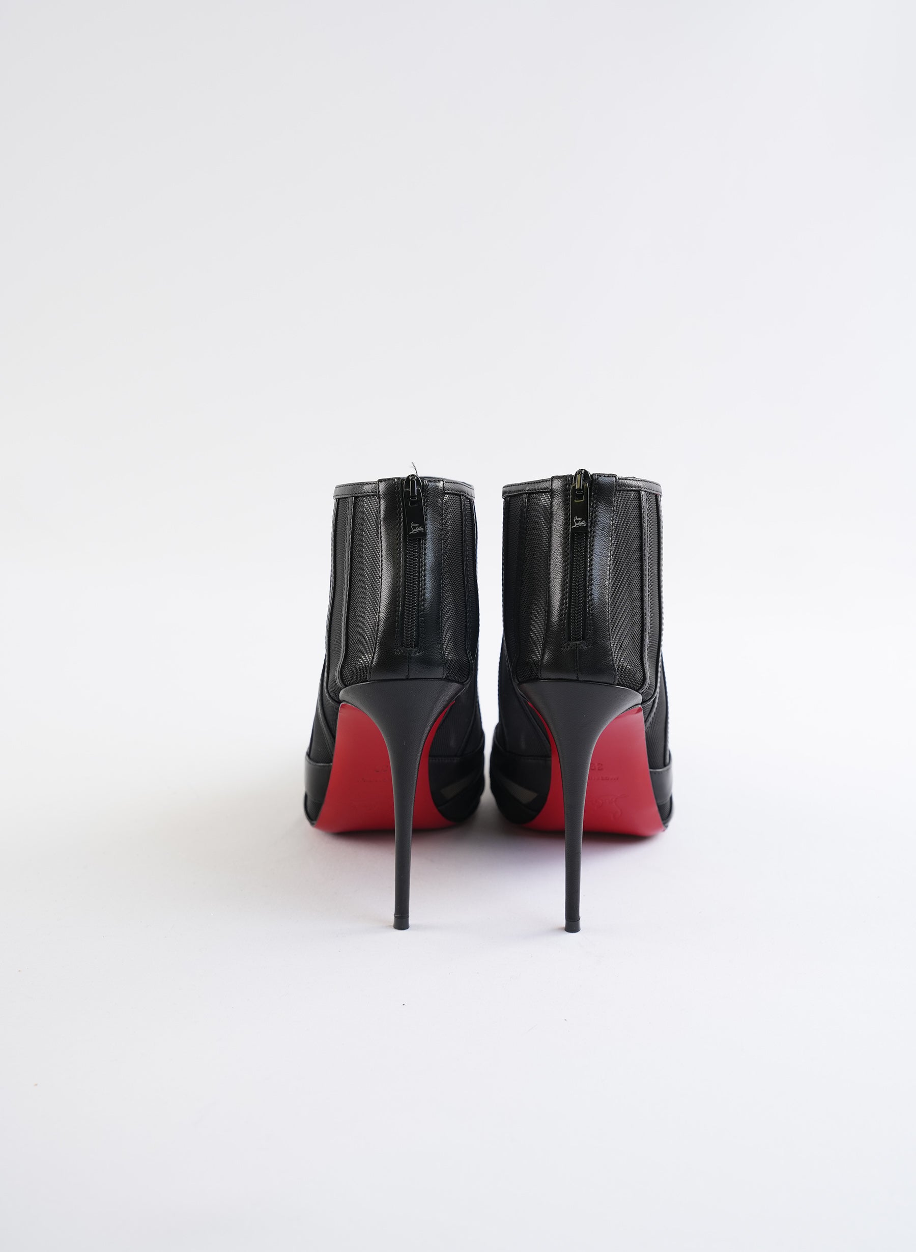 Christian Louboutin Black Ankle Boots