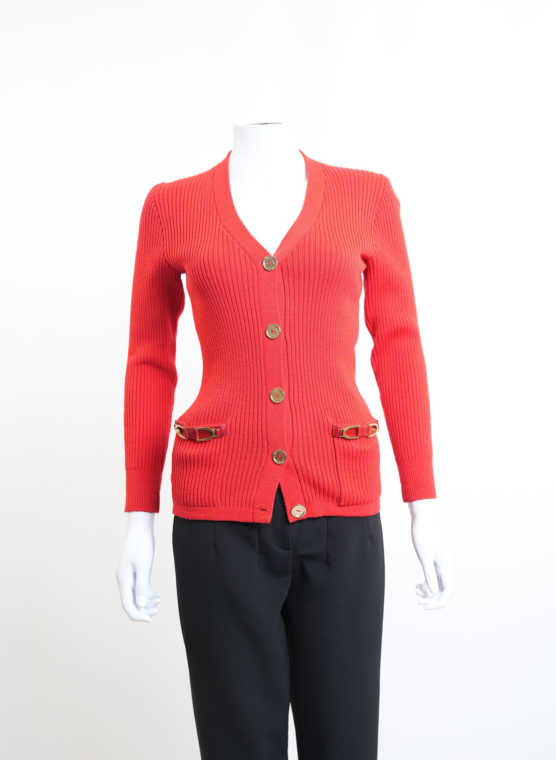 Celine Red Sweater