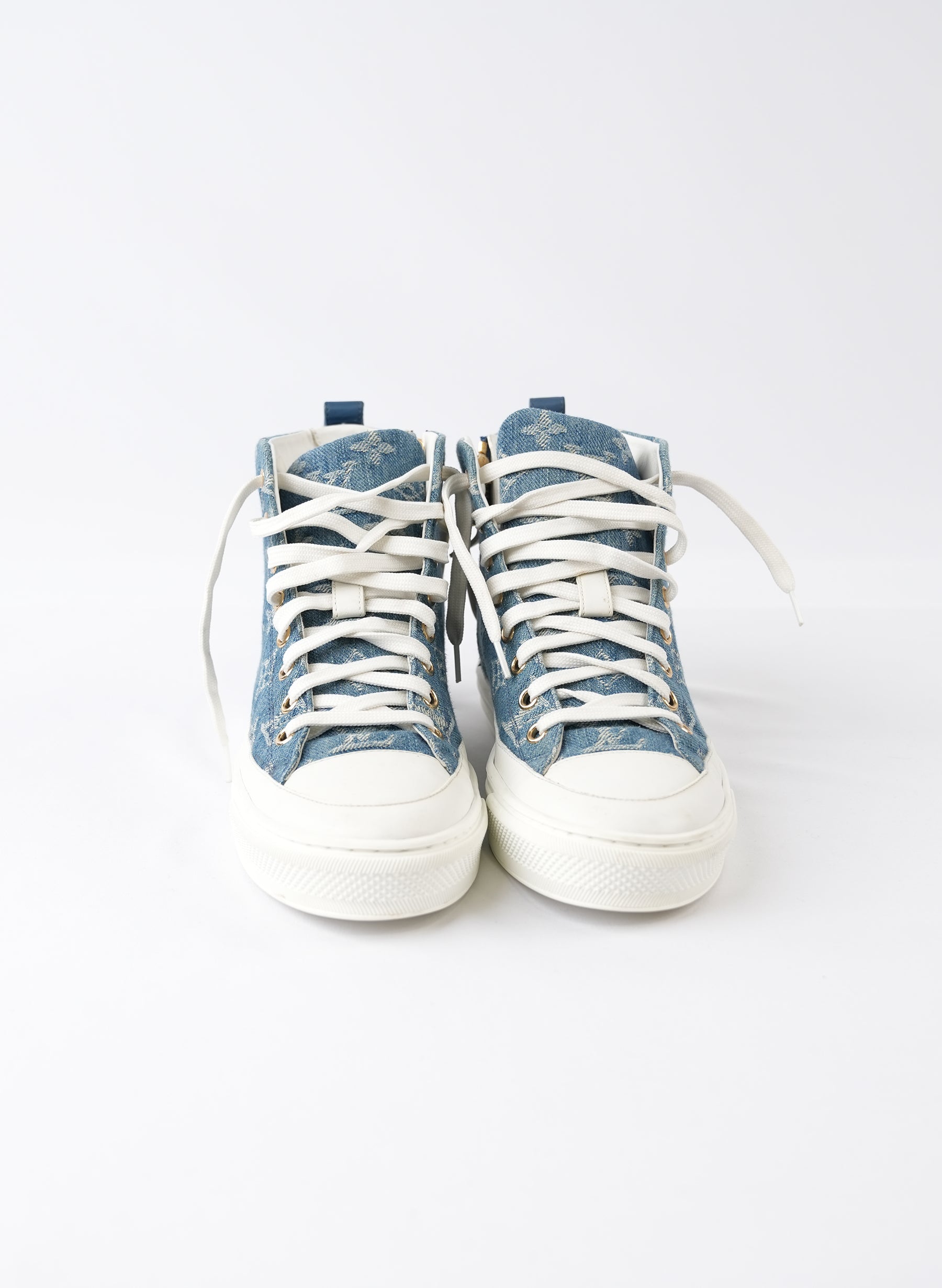 Louis Vuitton LV Monogram Denim Sneakers