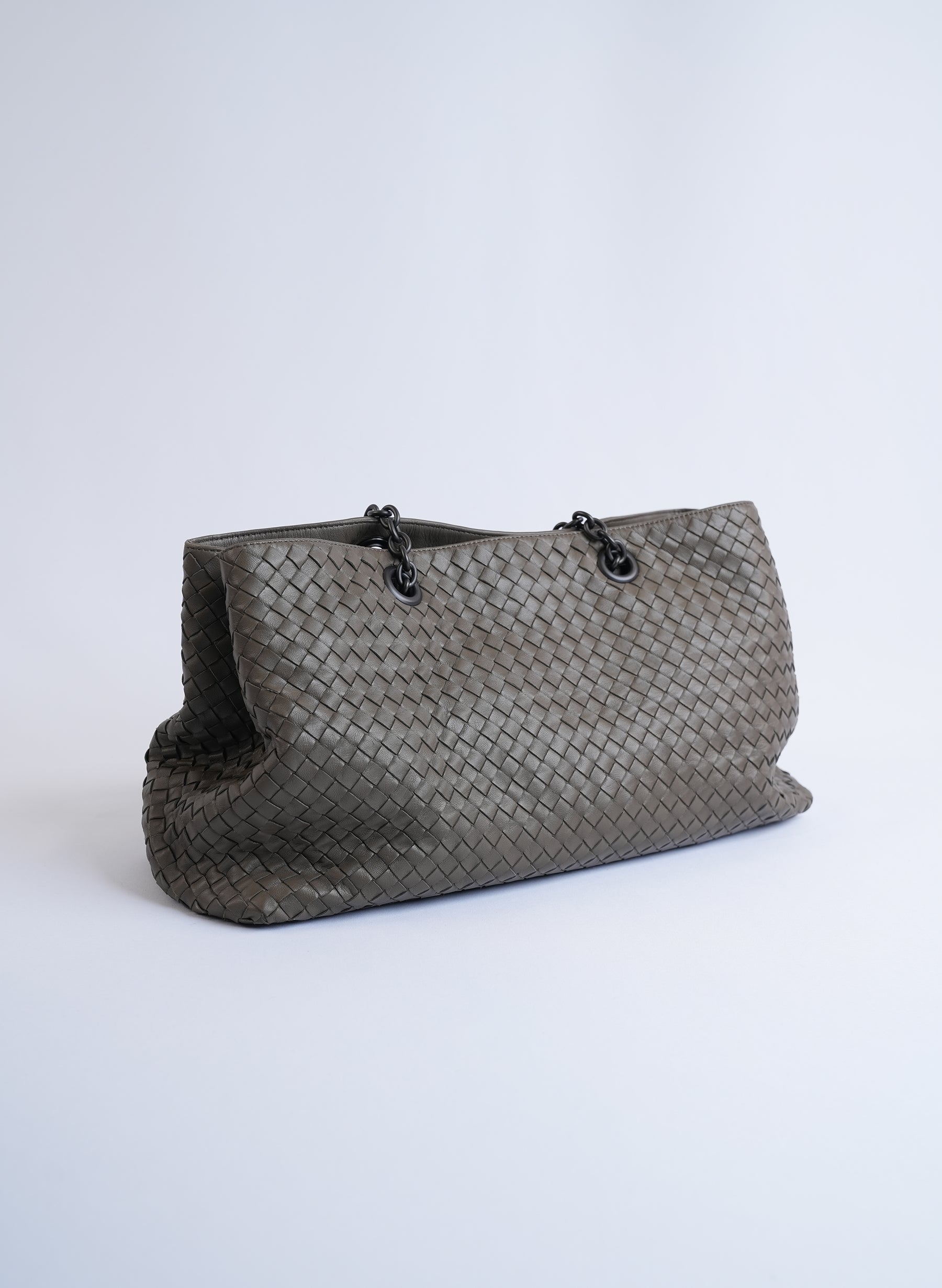 Bottega Veneta Intrecciato Chain Tote