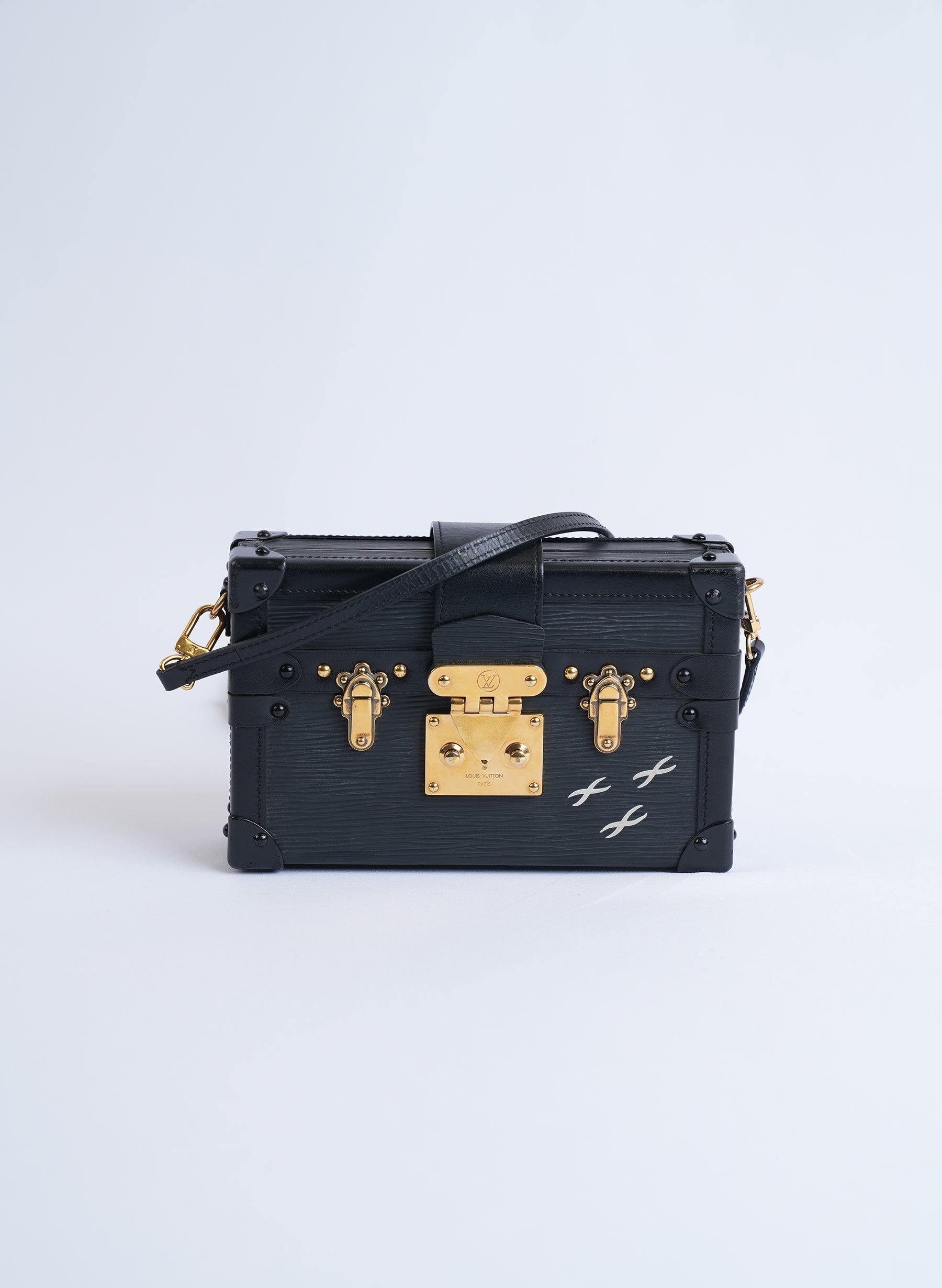 Louis Vuitton Petite Malle Epi Leather Bag
