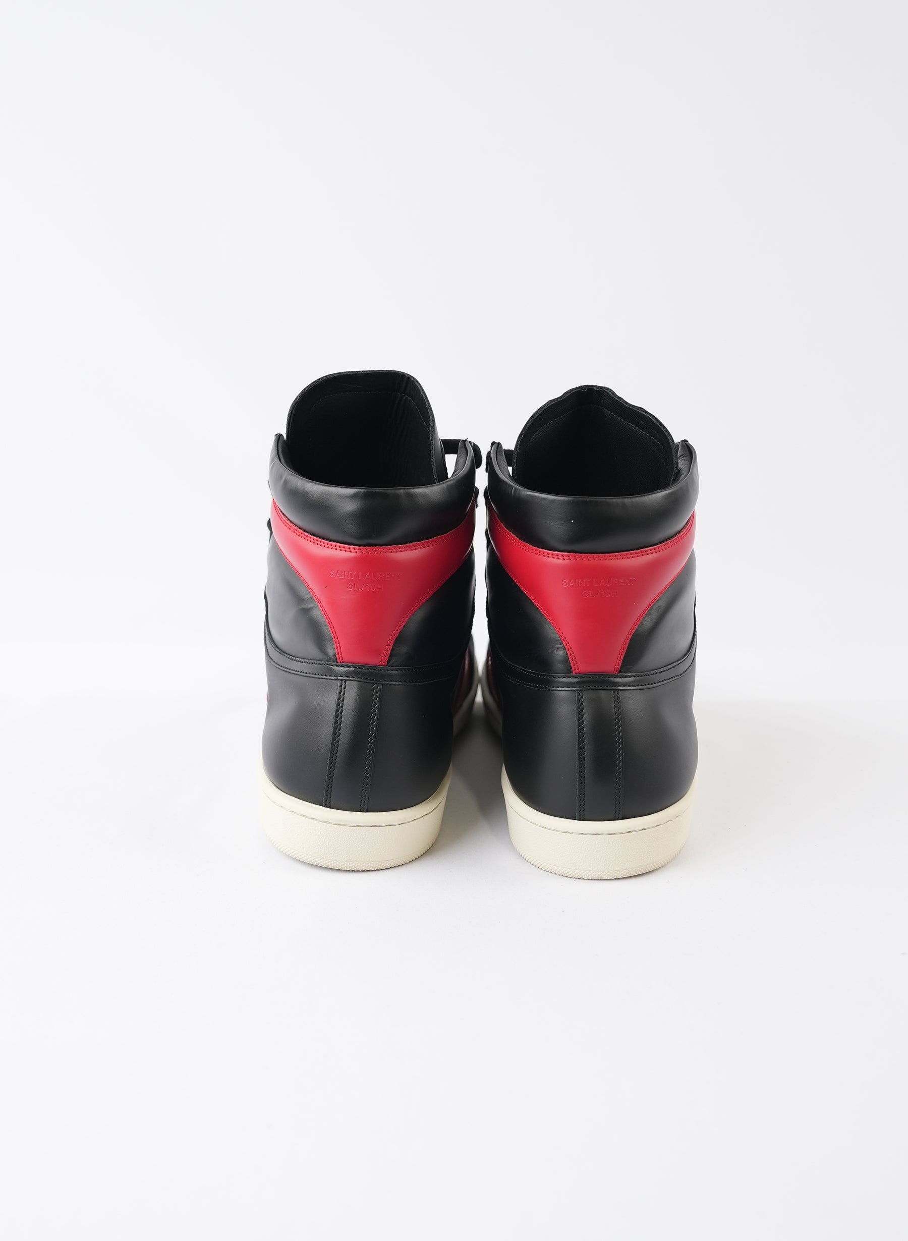 Saint Laurent Classic Court High Top Sneakers