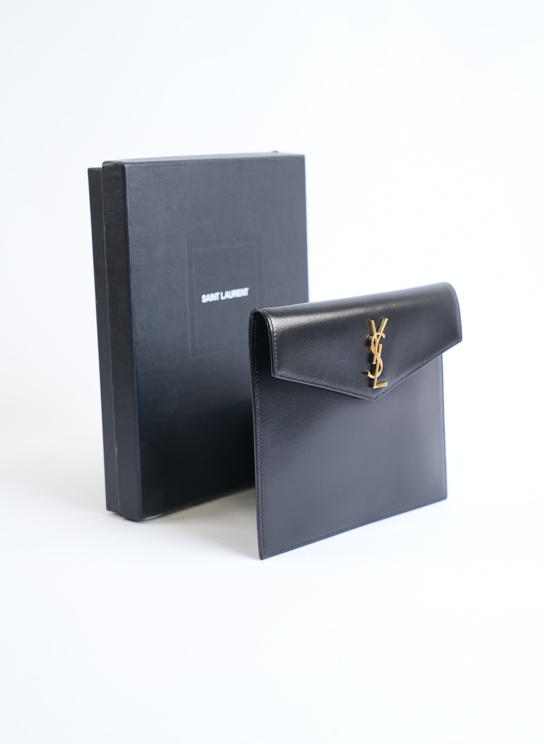 Saint Laurent Black Clutch
