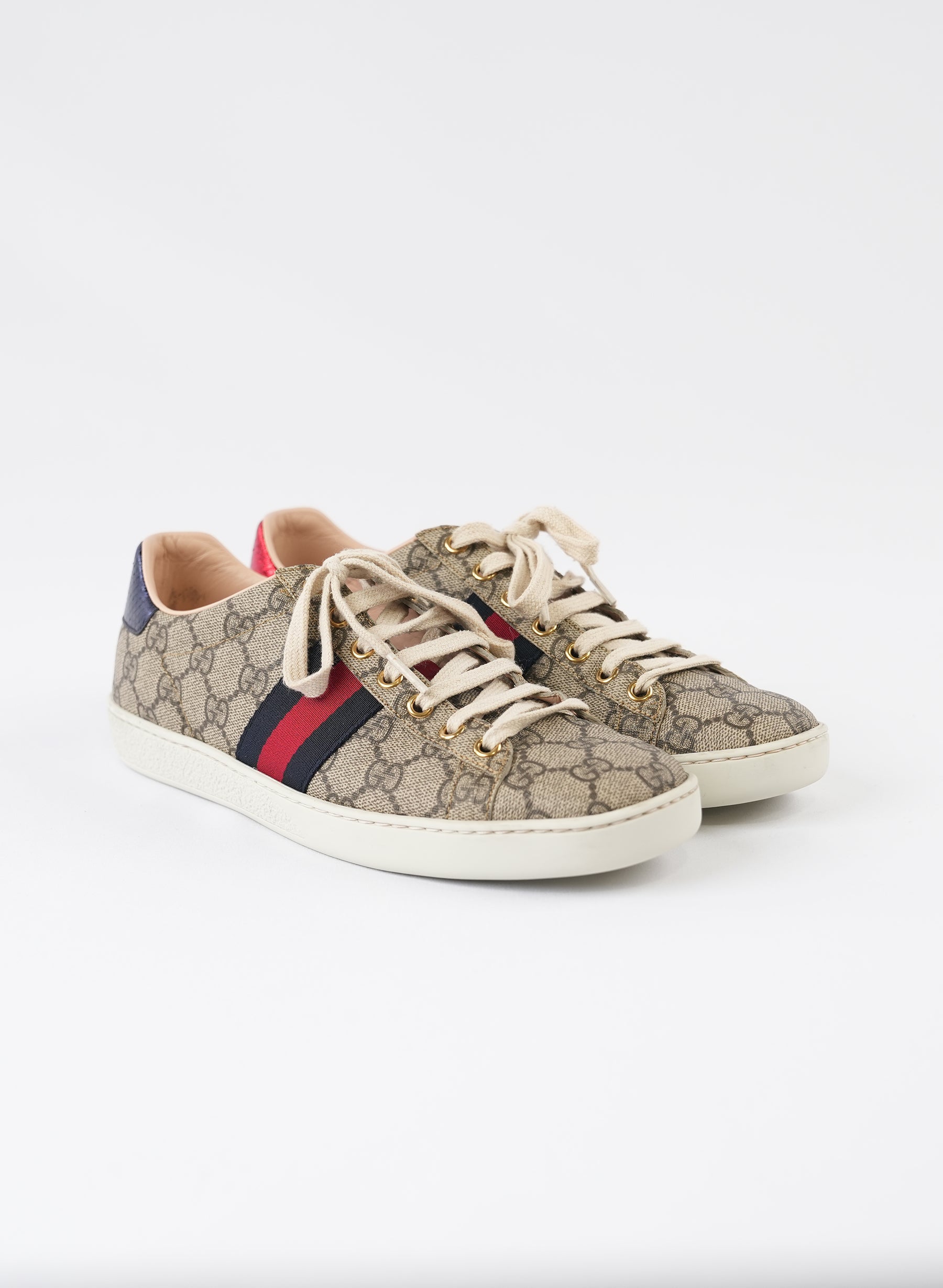 Gucci Running GG Logo Printed Sneakers