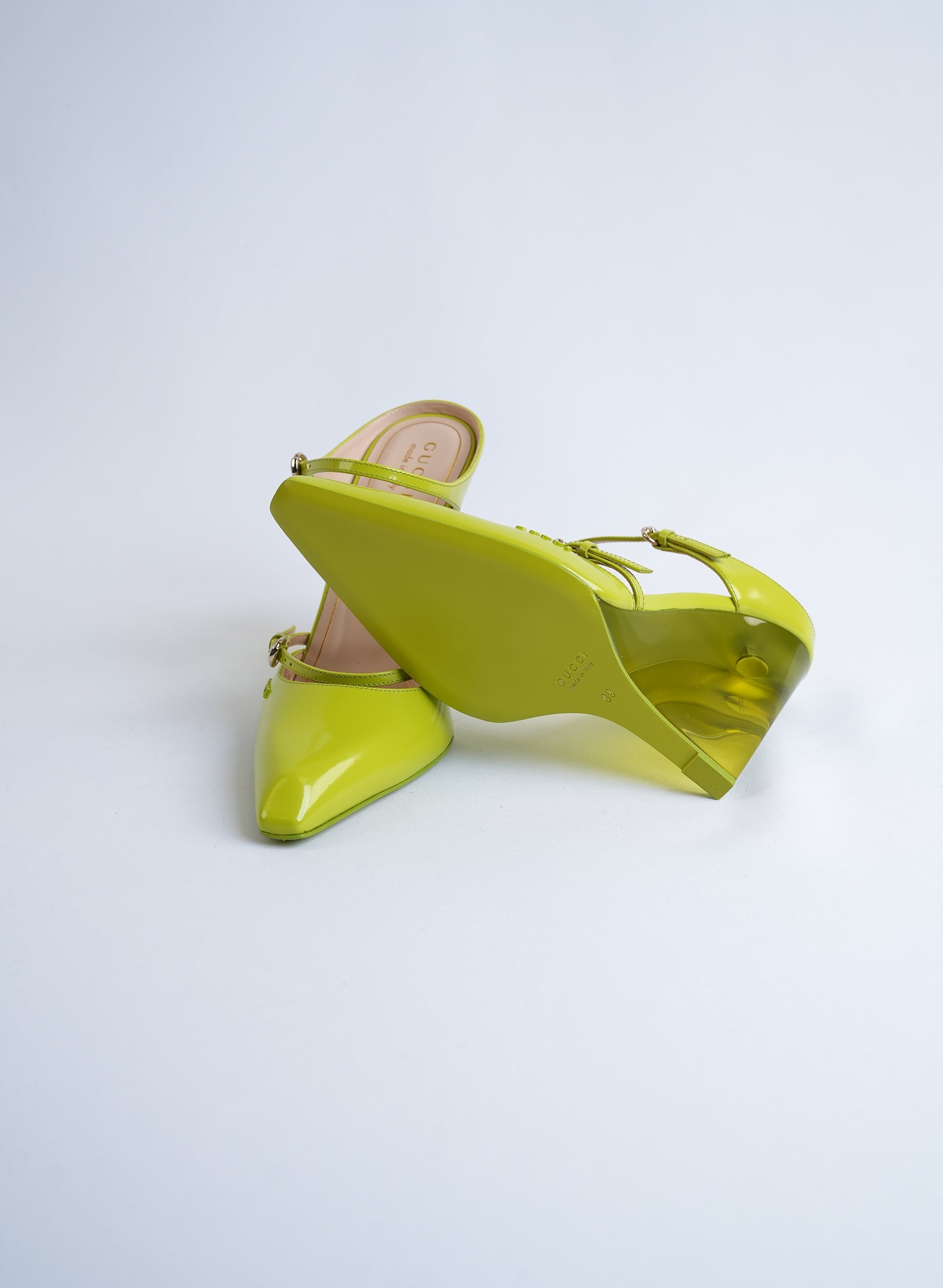 Gucci Wedge Mules