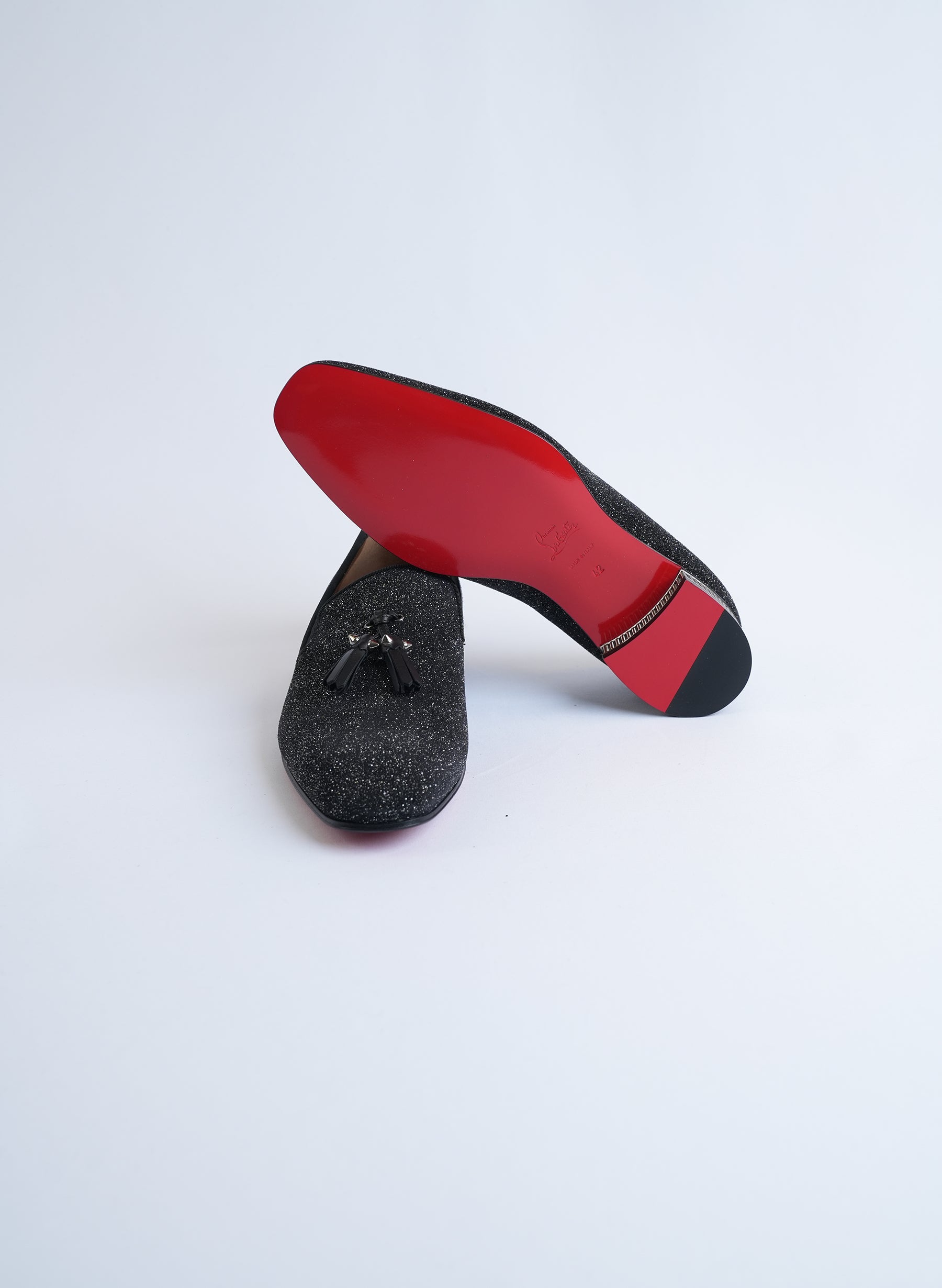 Christian Louboutin Colonnaki Tassel Flats