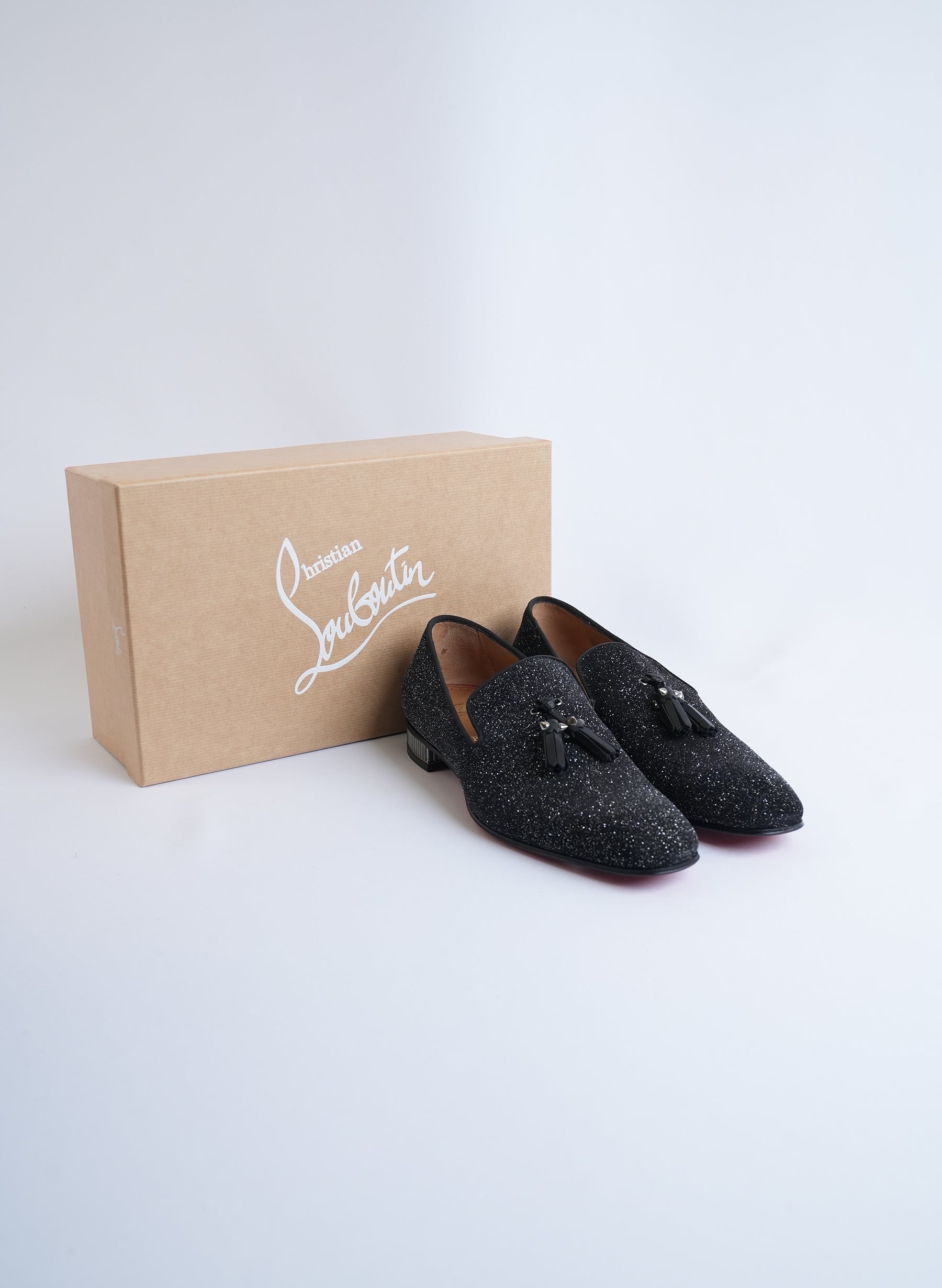 Christian Louboutin Colonnaki Tassel Flats