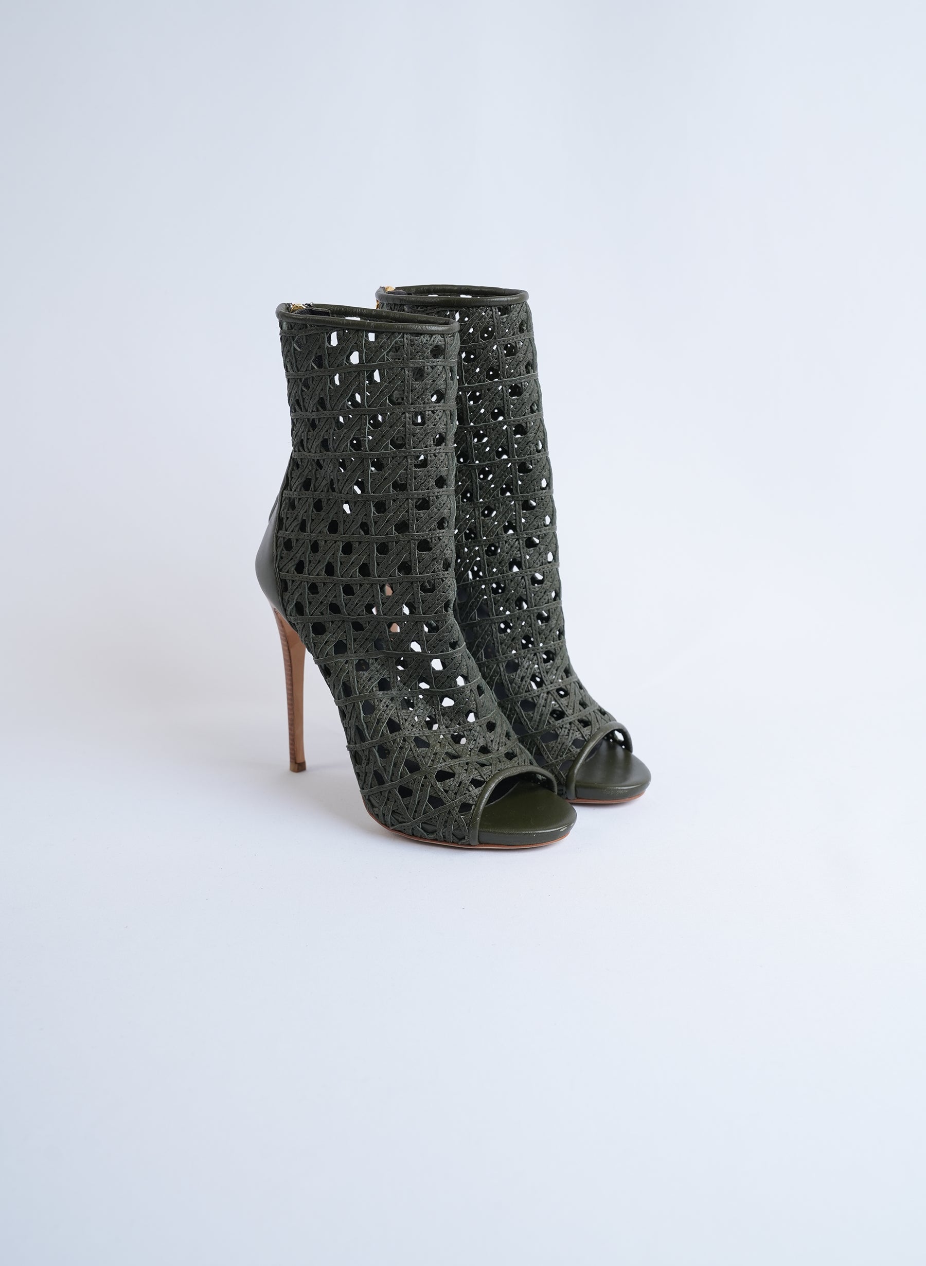 Giuseppe Zanotti Olive Boots