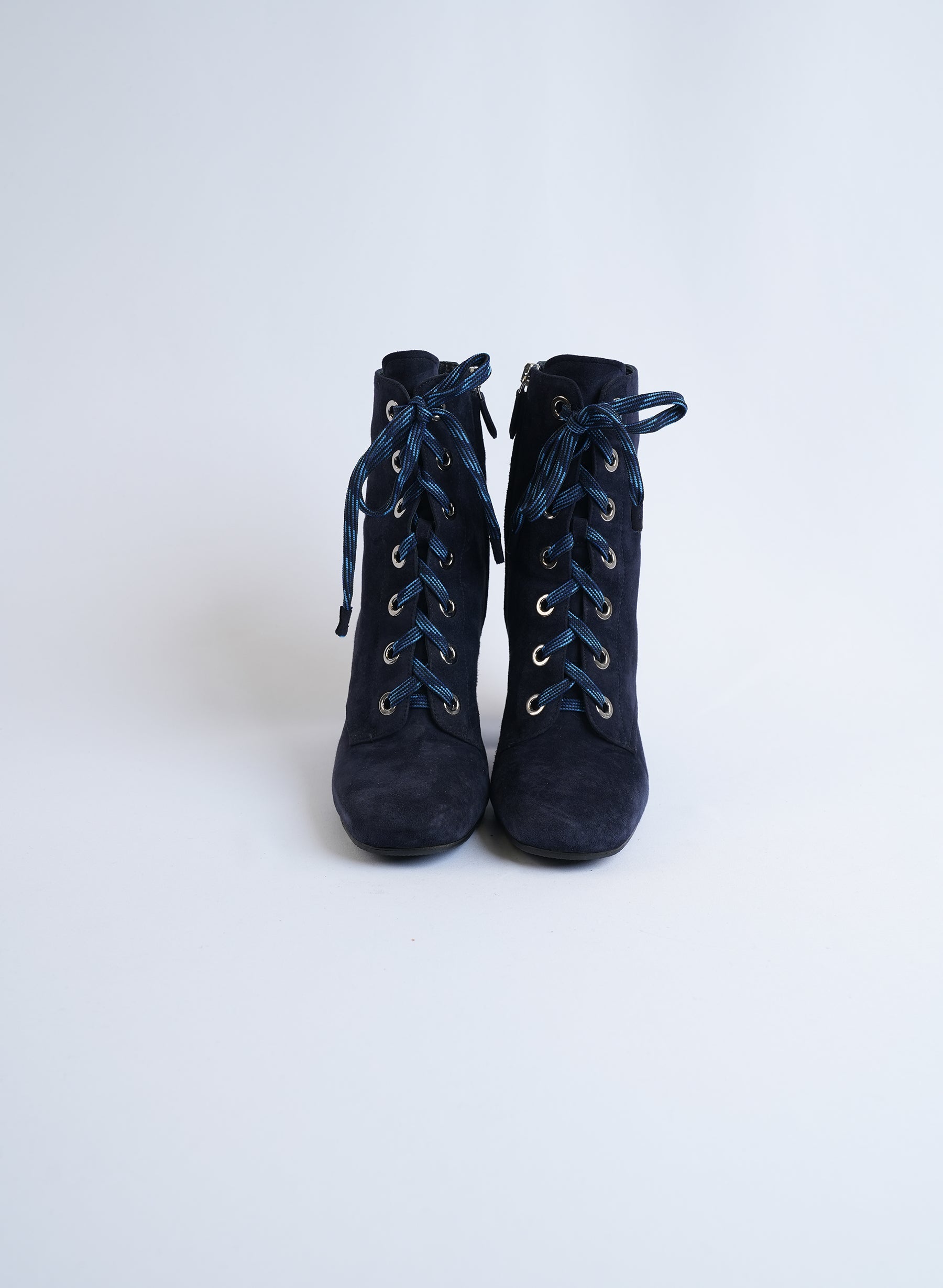 Prada Lace Up Boots