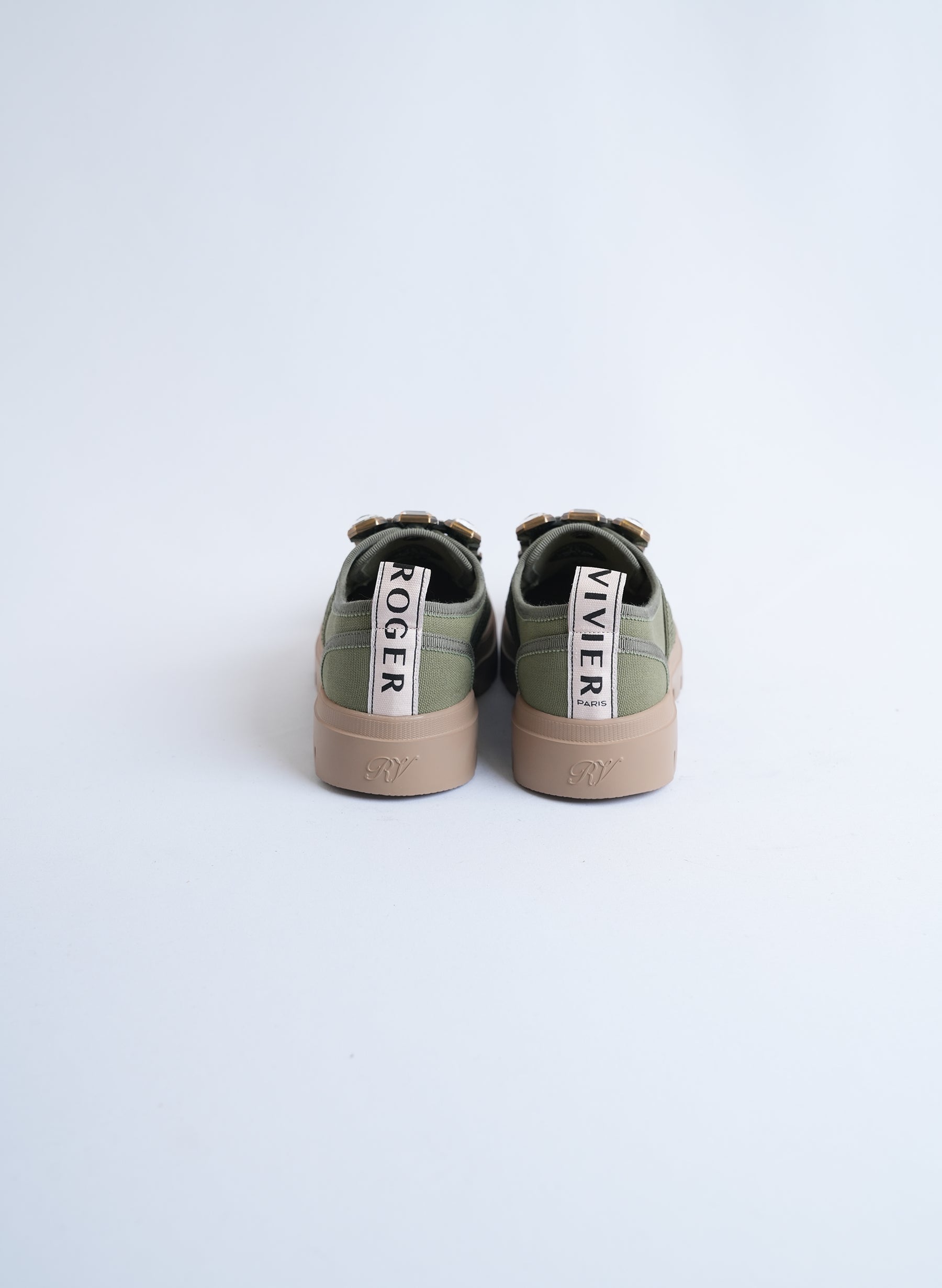 Roger Viver Olive Sneakers