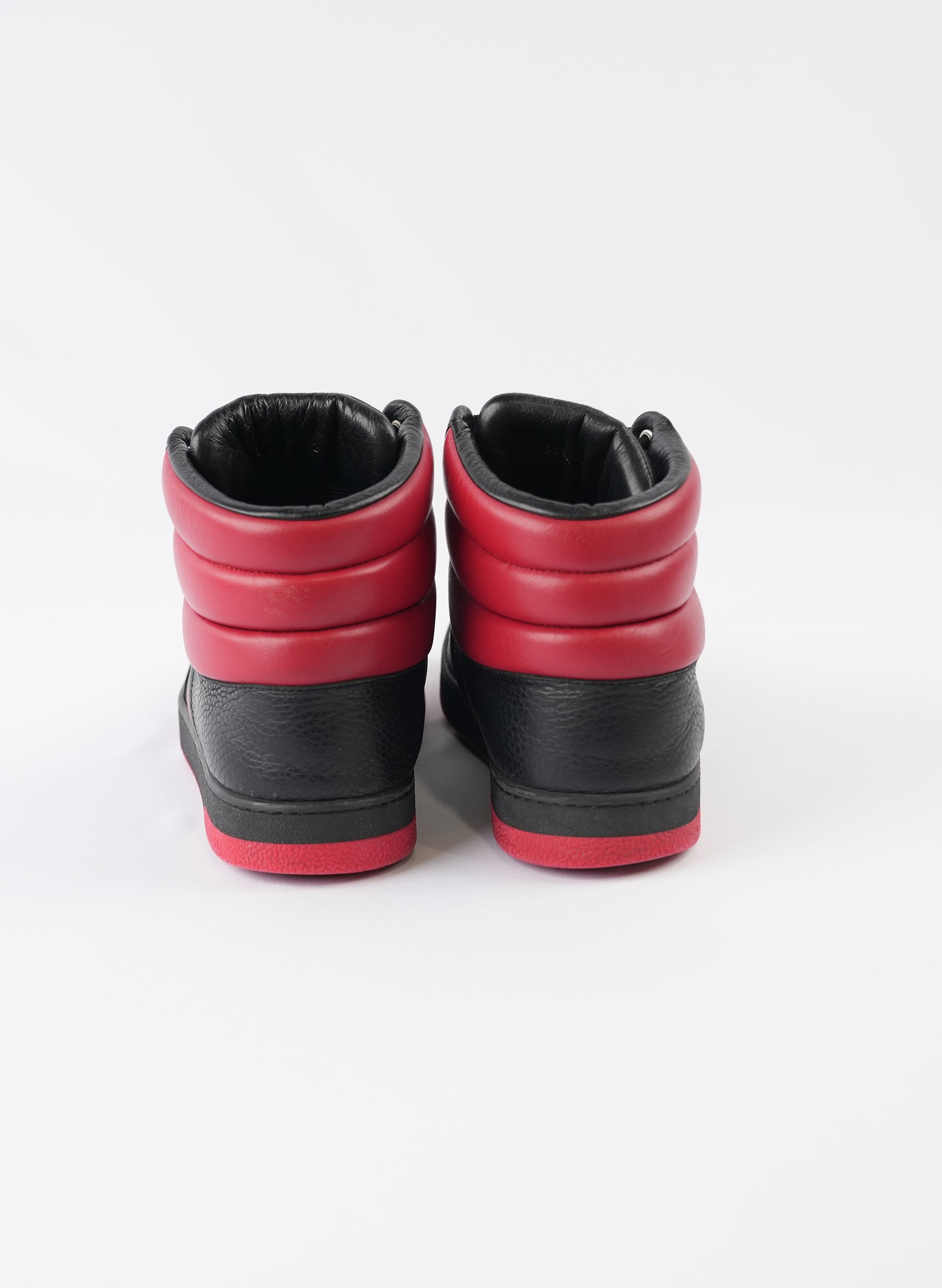 Gucci Leather New Praga Karibu High Top Sneakers