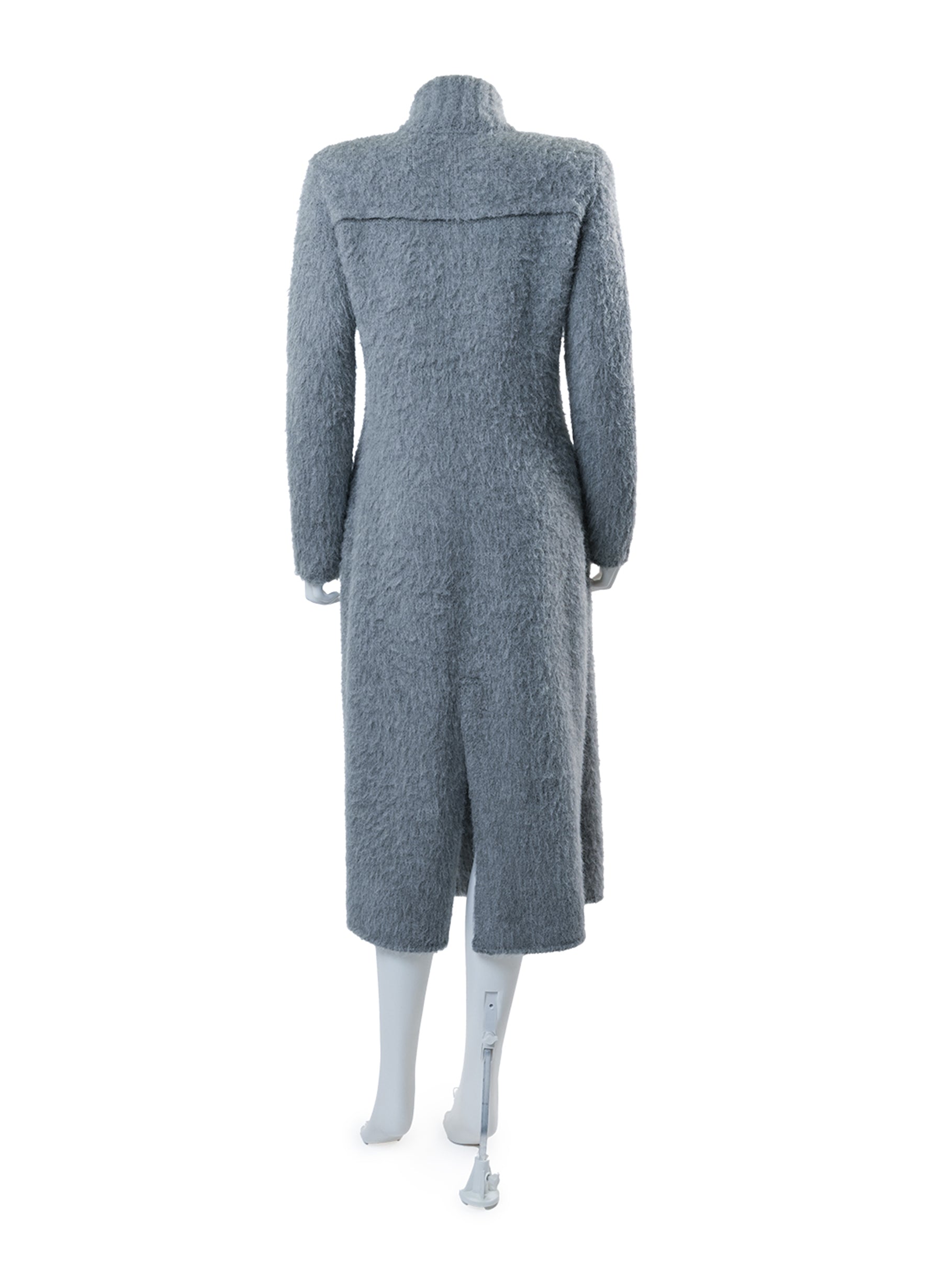 Giorgio Armani Brushed Alpaca-Wool Cardigan Coat