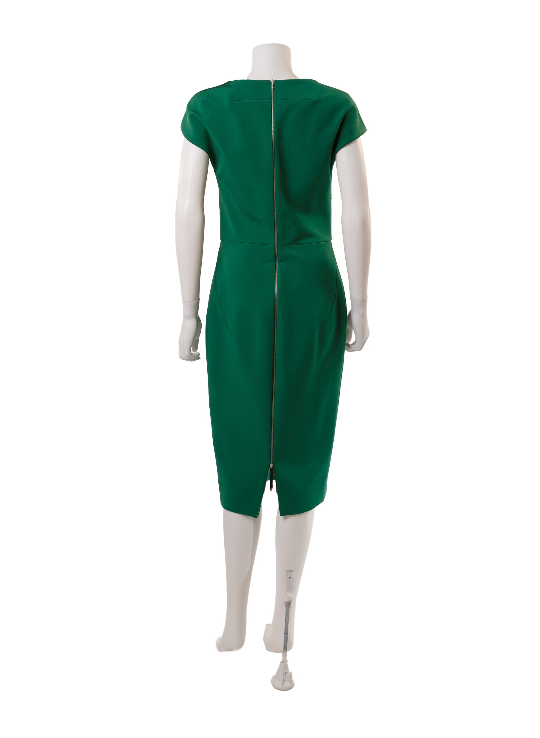 Victoria Beckham Heart Seam Fitted Pencil Dress