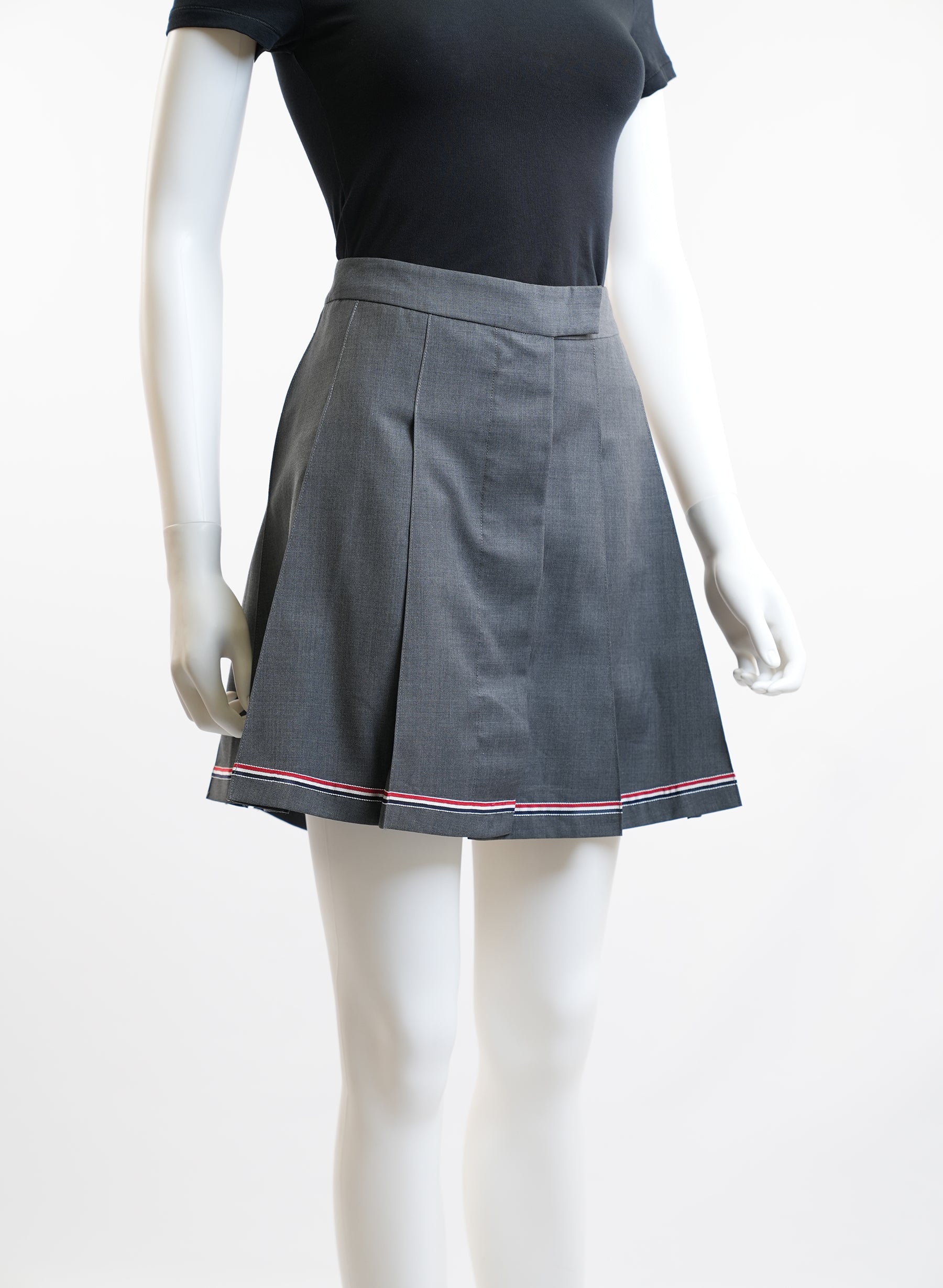 Thom Browne Pleated Mini Skirt