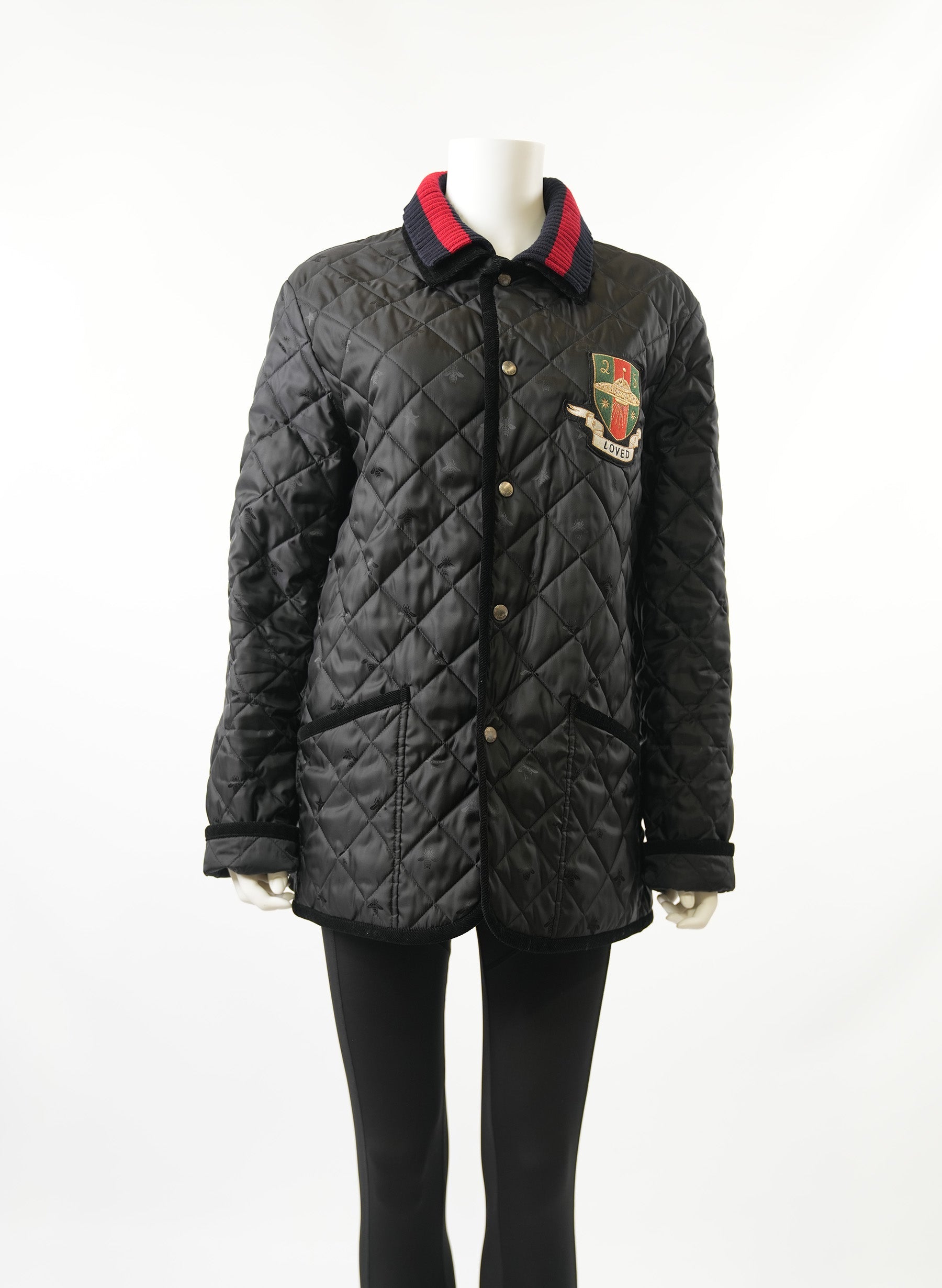 Gucci Black Quilted Jacket