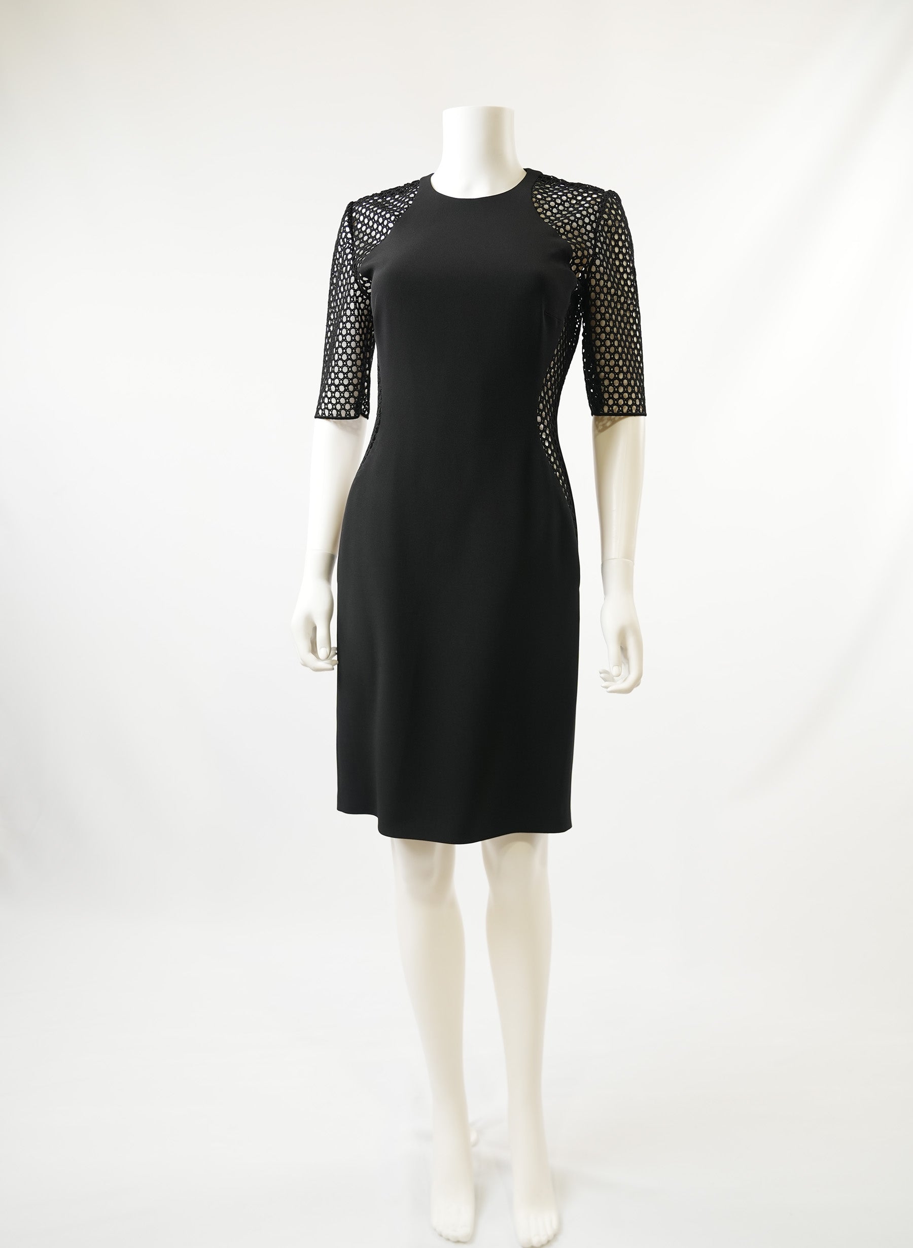 Stella McCartney Black April Illusion Dress