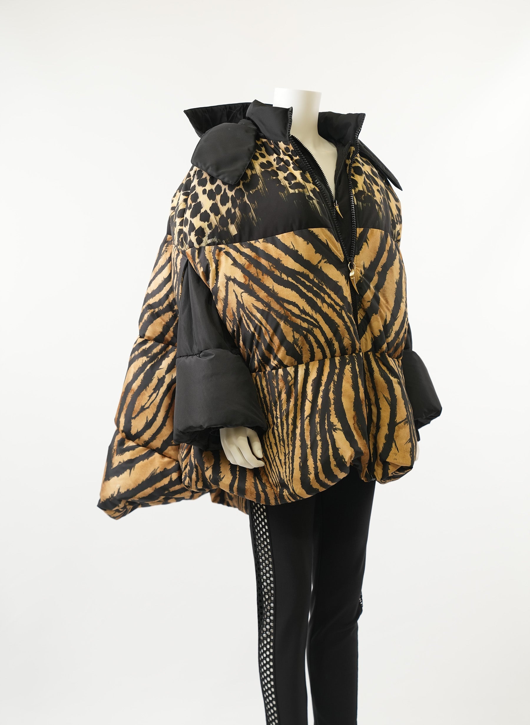 Roberto Cavalli Print Down Jacket