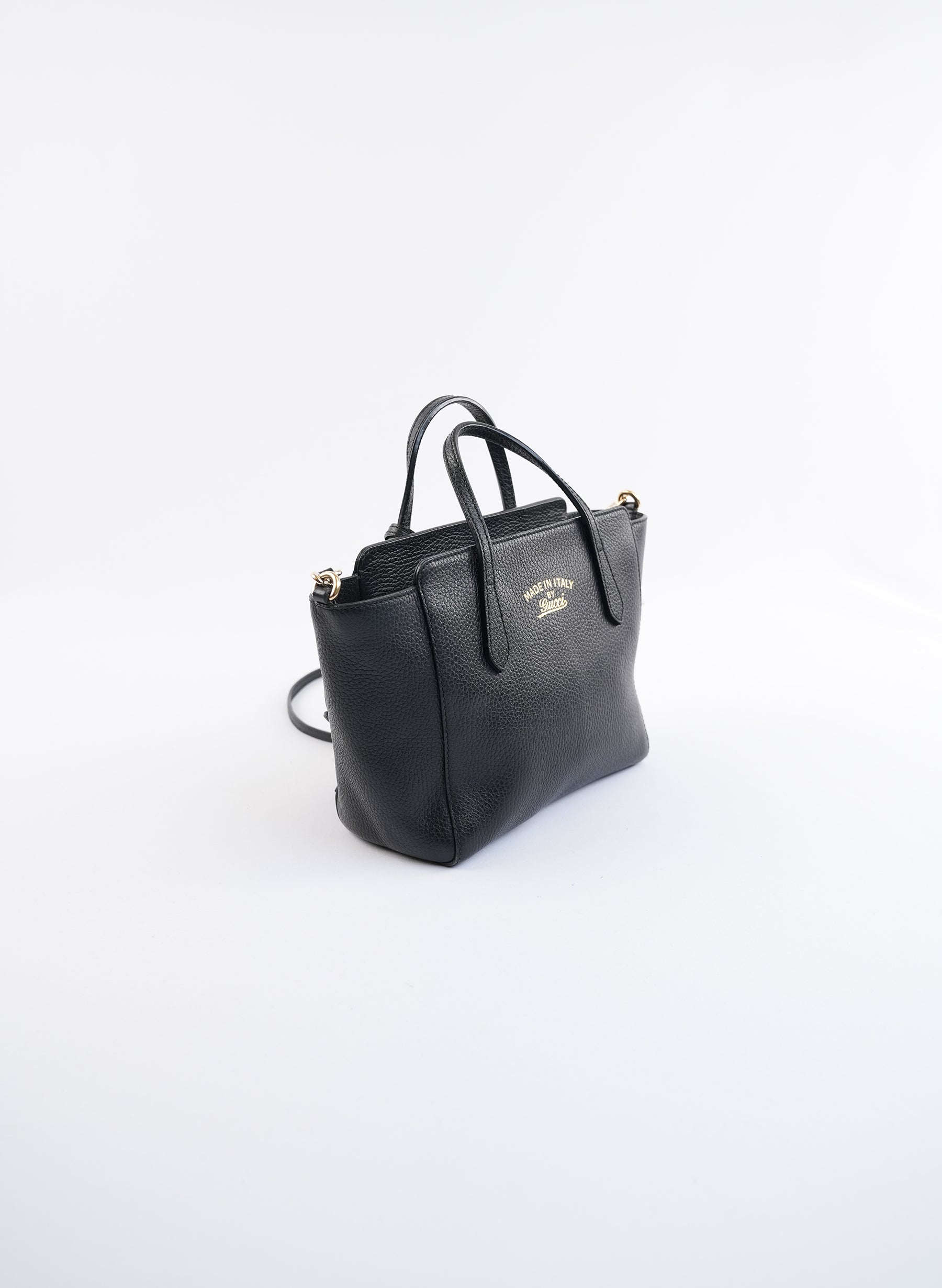 Gucci Leather Small Tote Bag
