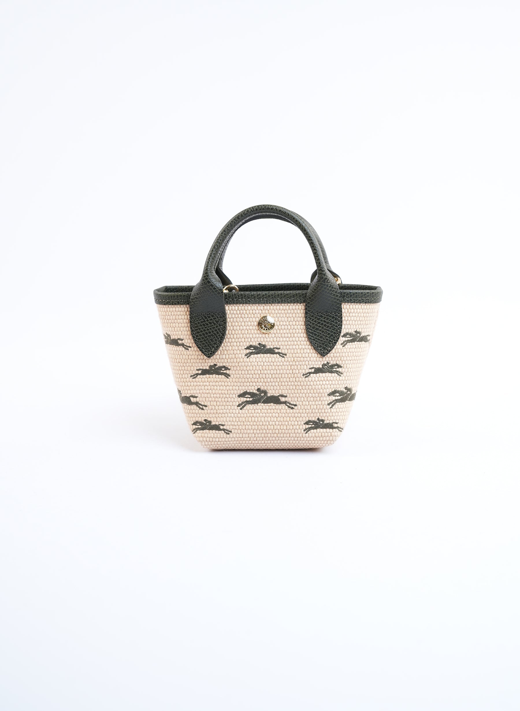 Long Champ Le Panier Pilage Small Basket Bag