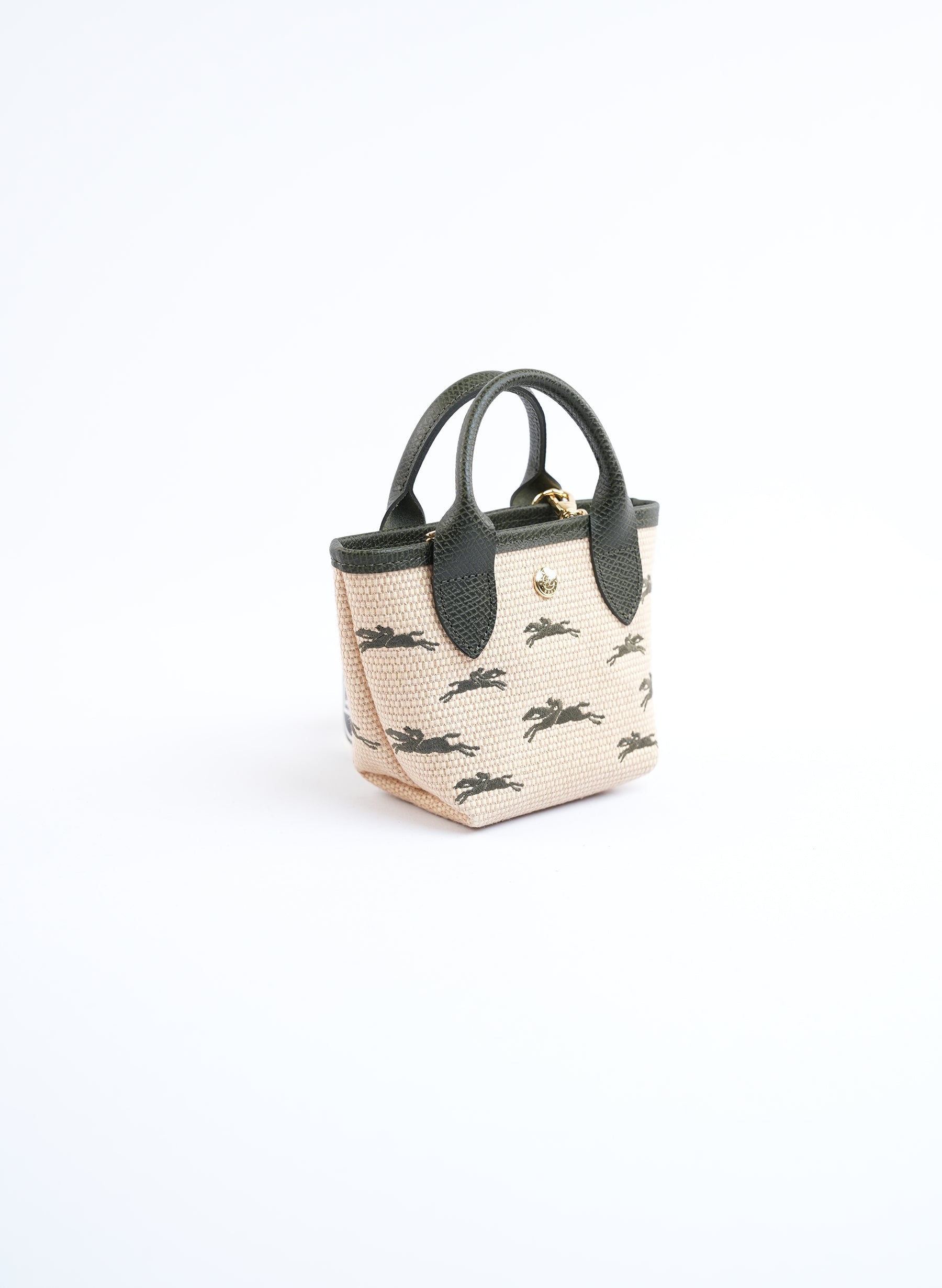 Long Champ Le Panier Pilage Small Basket Bag
