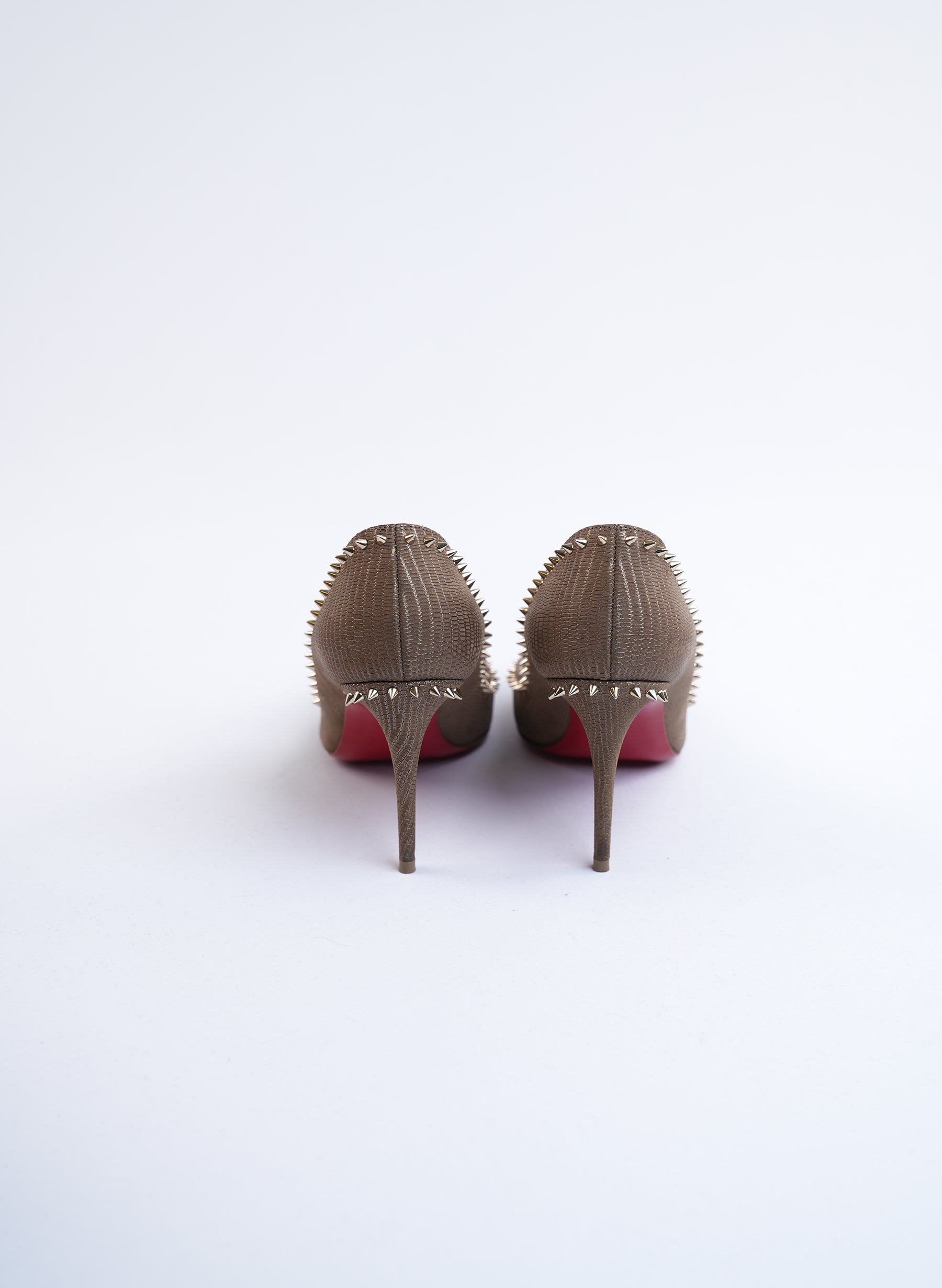 Christian Louboutin Spike Accents Pumps