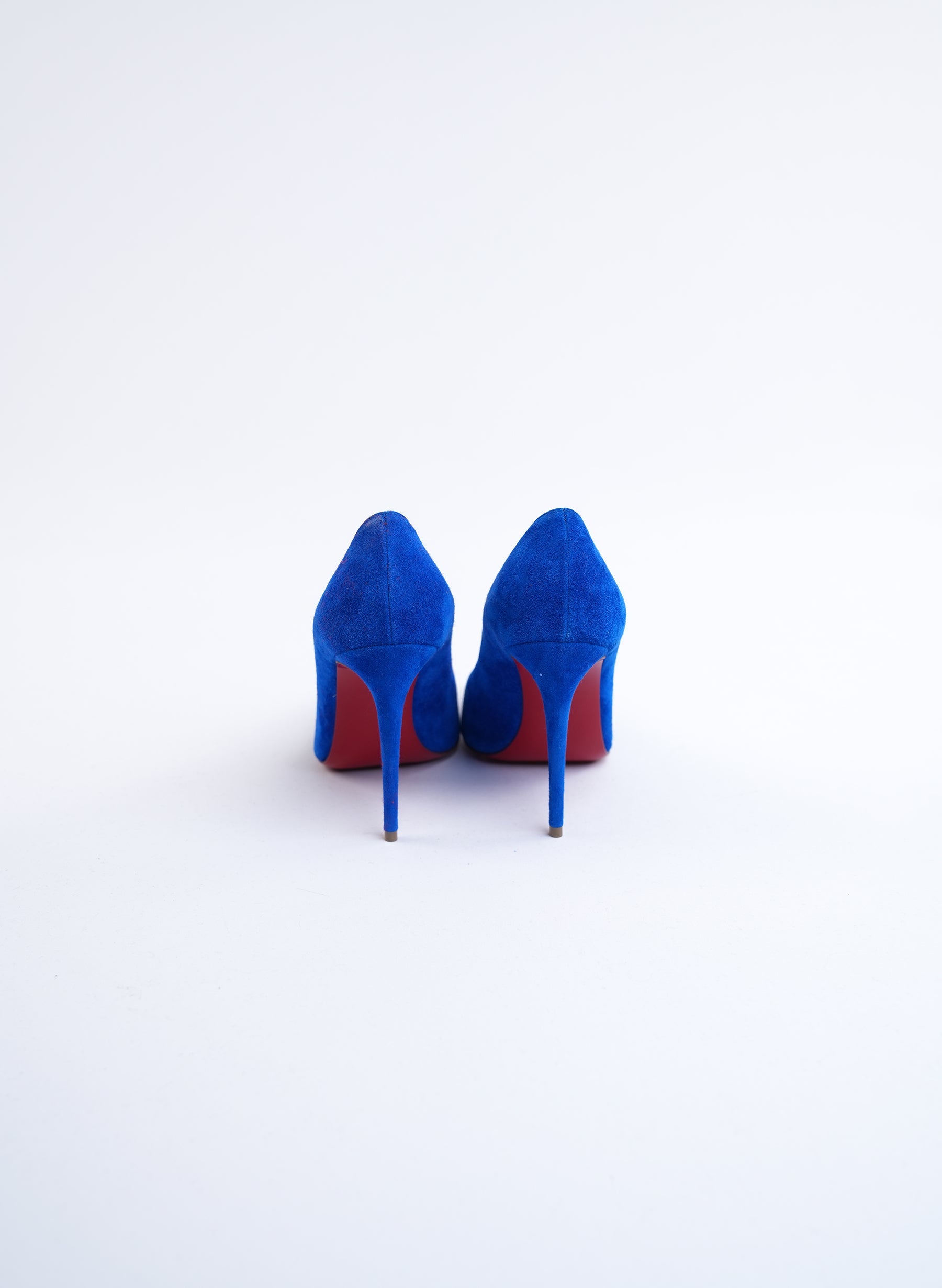 Christian Louboutin Blue Heels