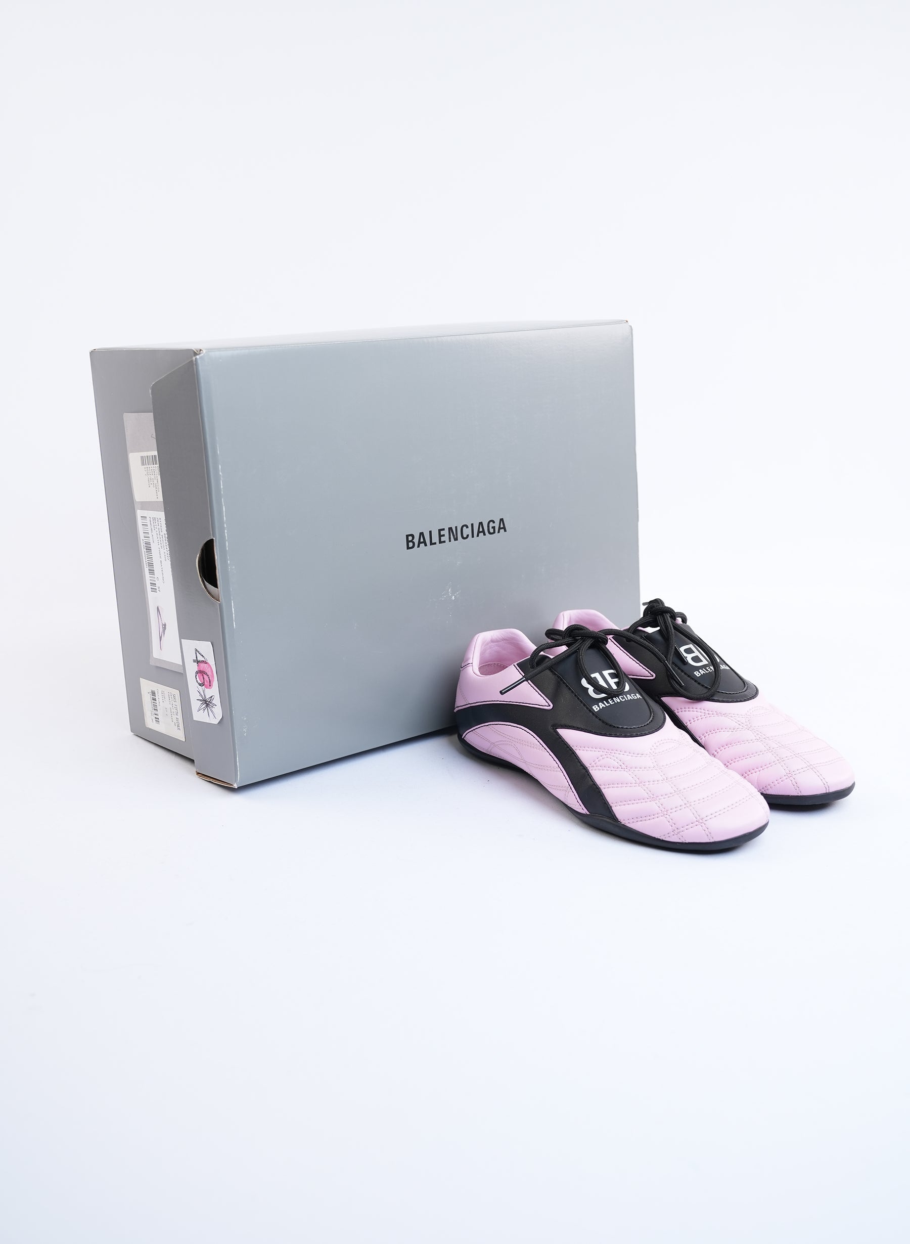 Balenciaga Pink Zen Sneakers