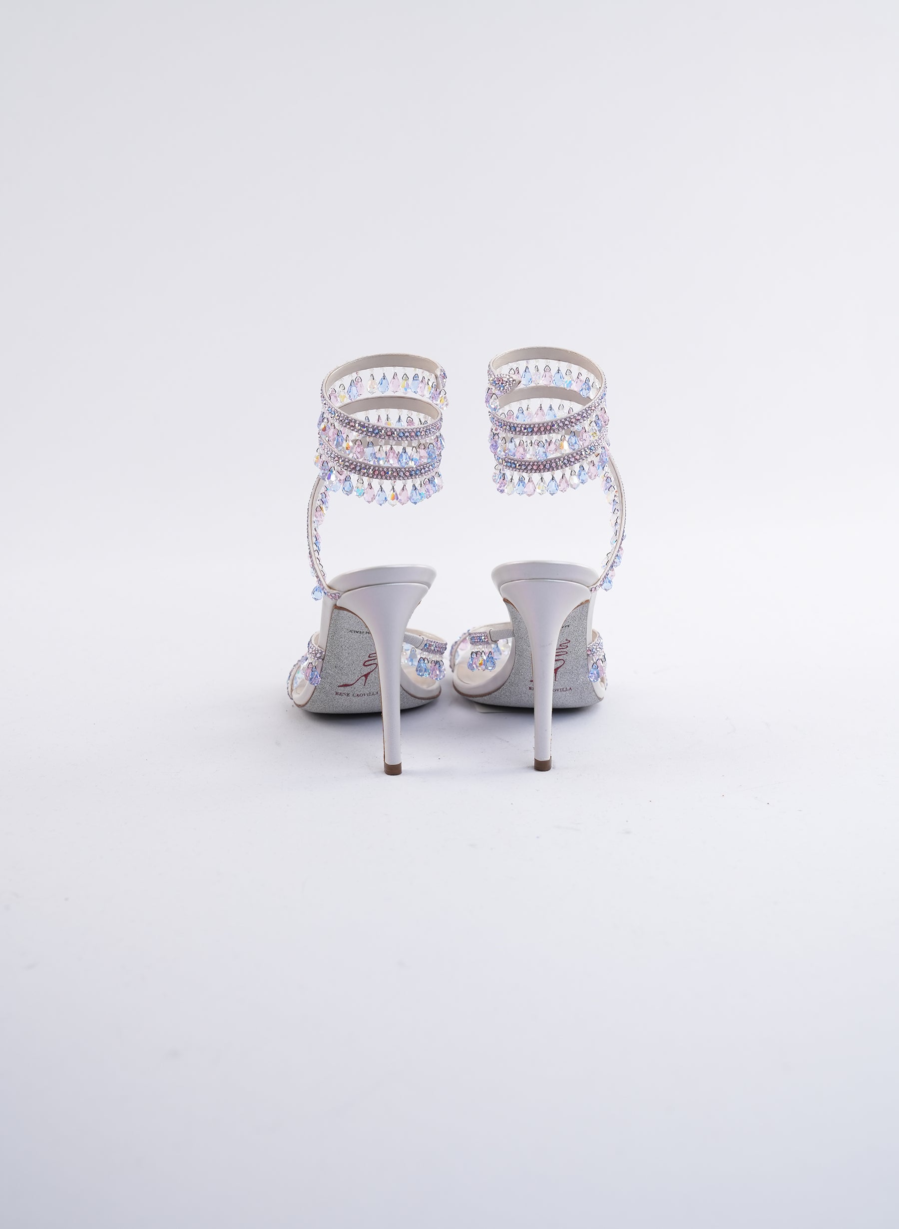 Rene Caovilla Chandelier Embellished Sandals