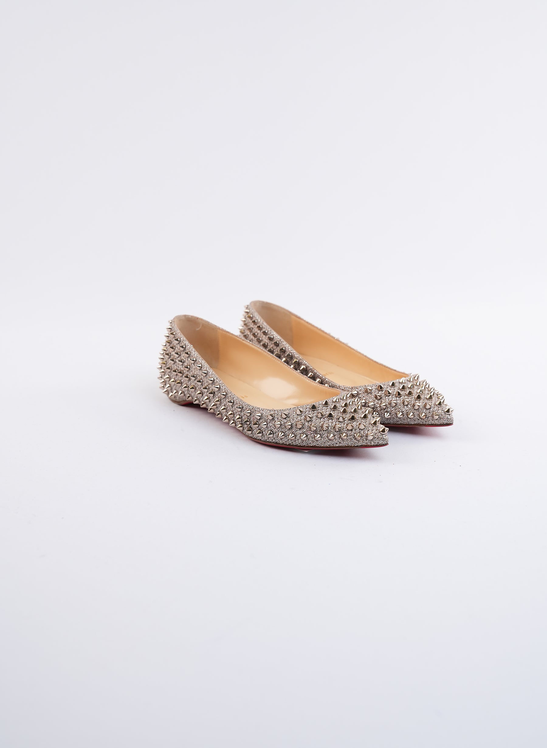 Christian Louboutin Studded Ballet Flats