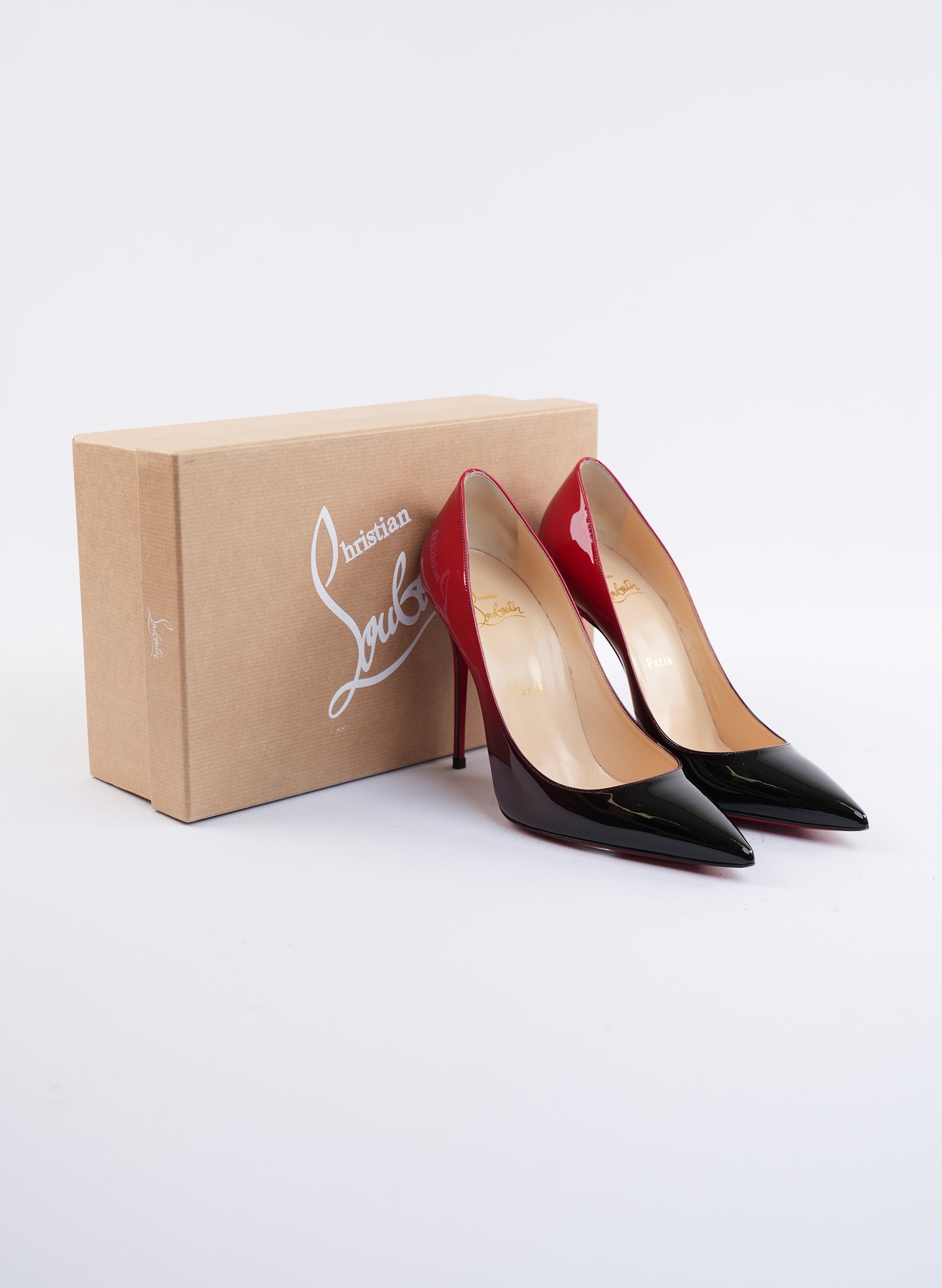 Christian Louboutin Decollete 100 Patent Heels