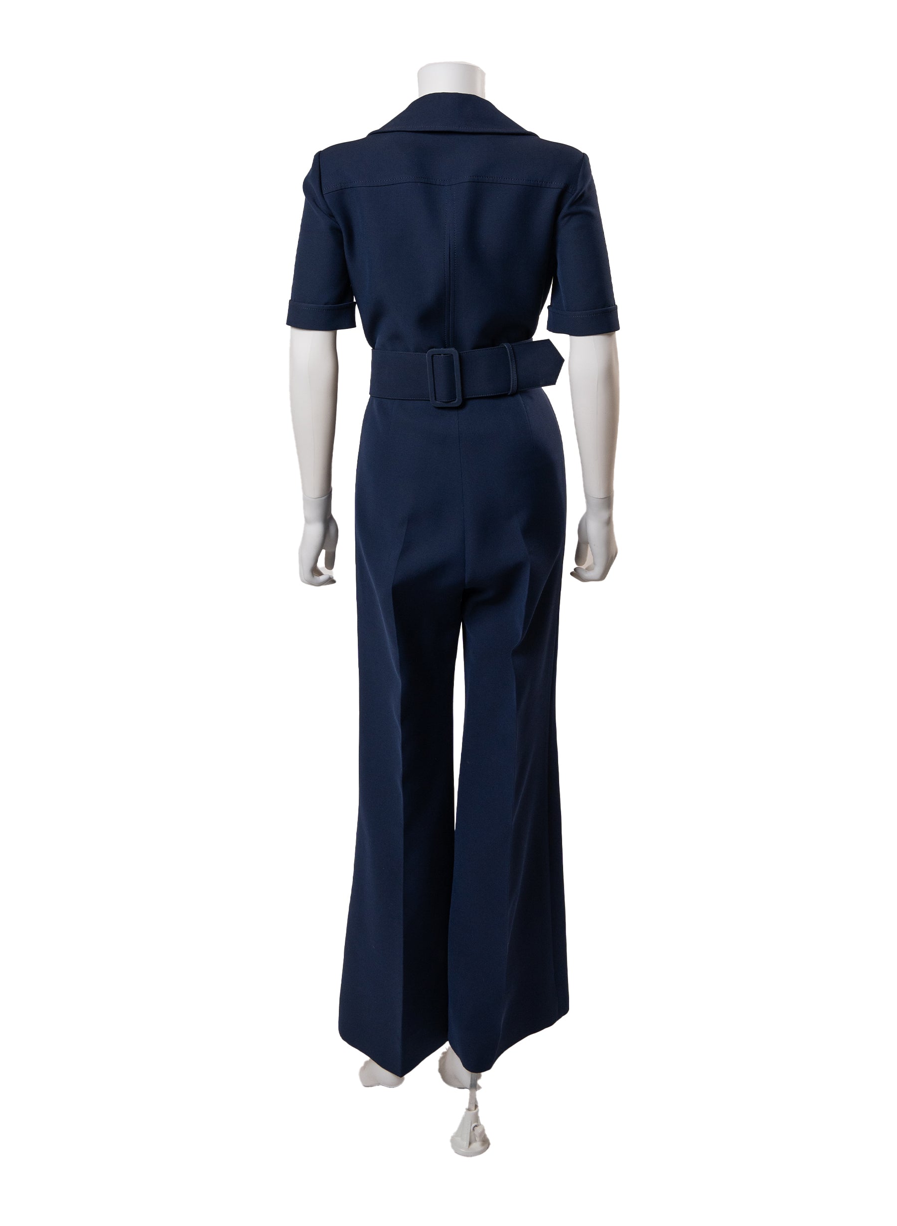 Gucci Interlocking G Belted Jumpsuit