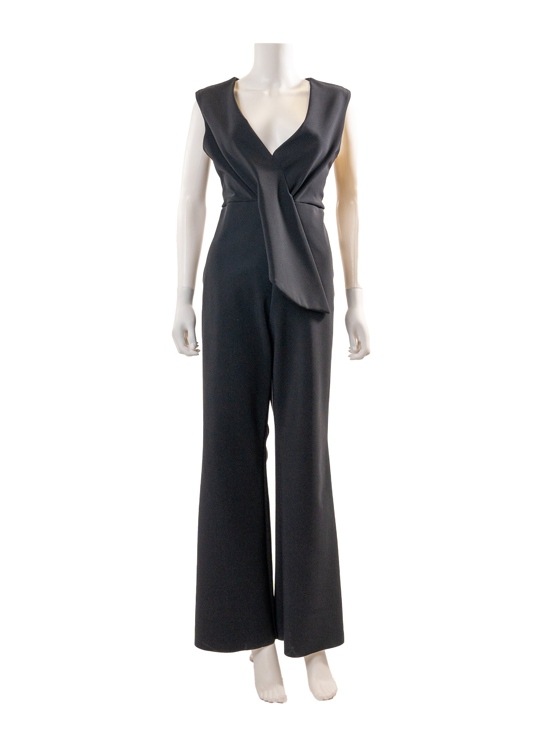 Greta Constantine Deep V-Neck Jayneau Jumpsuit