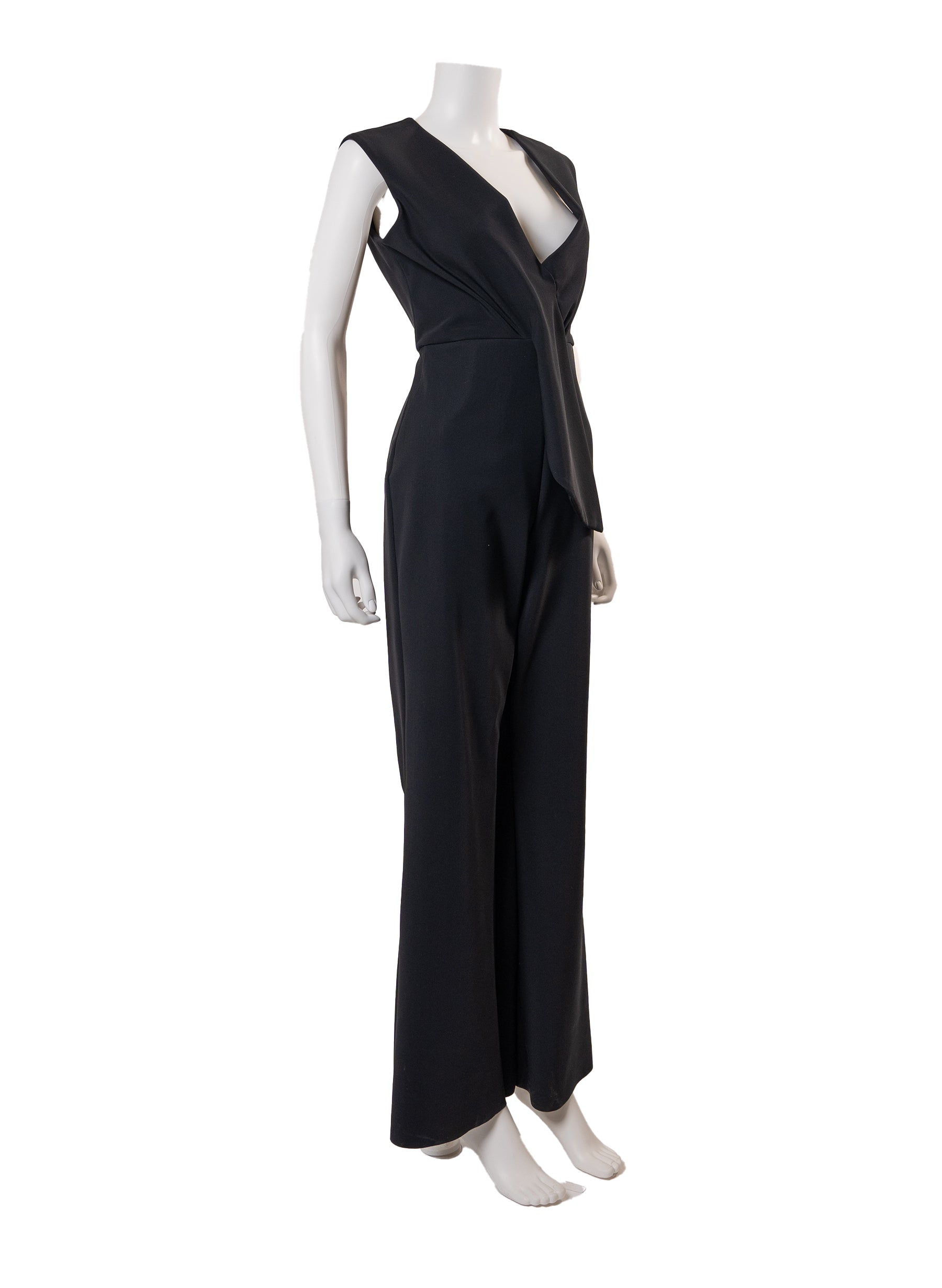 Greta Constantine Deep V-Neck Jayneau Jumpsuit