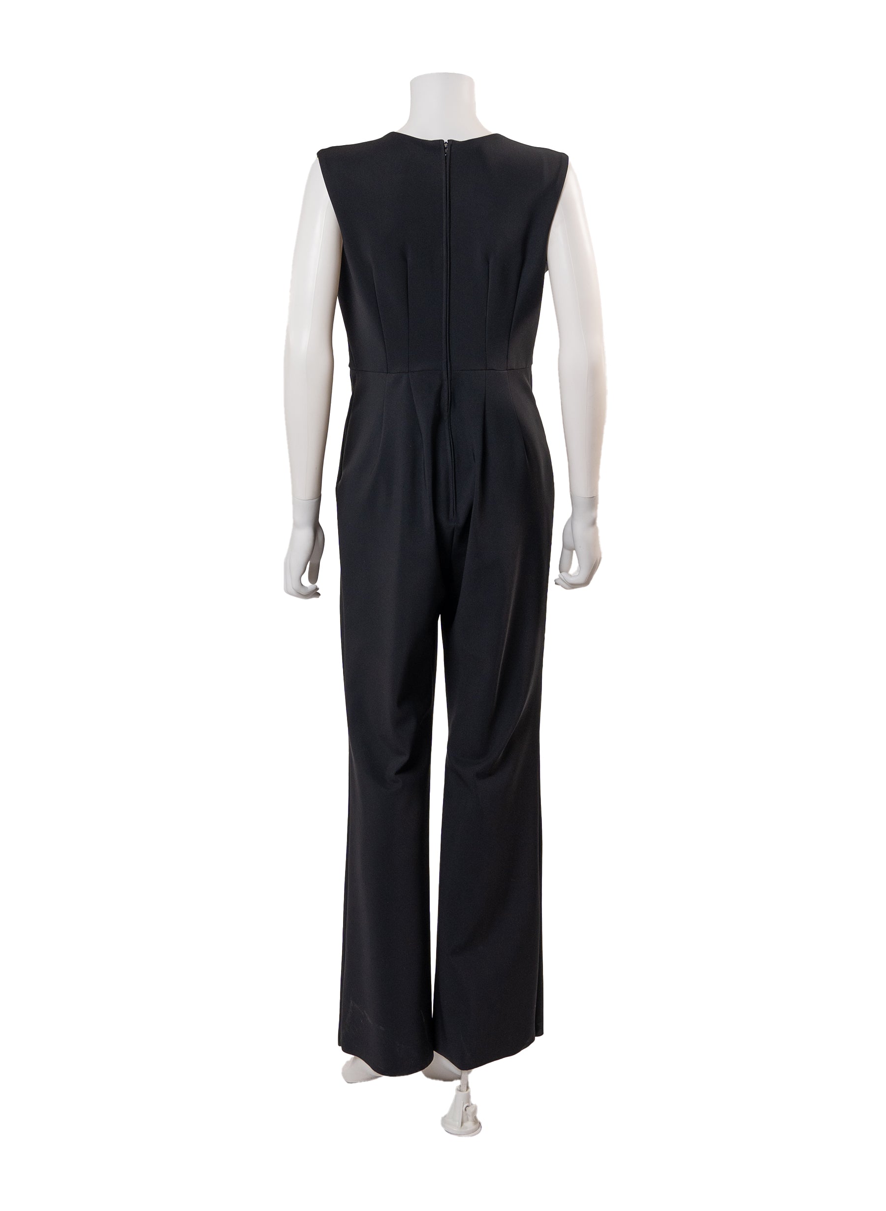 Greta Constantine Deep V-Neck Jayneau Jumpsuit