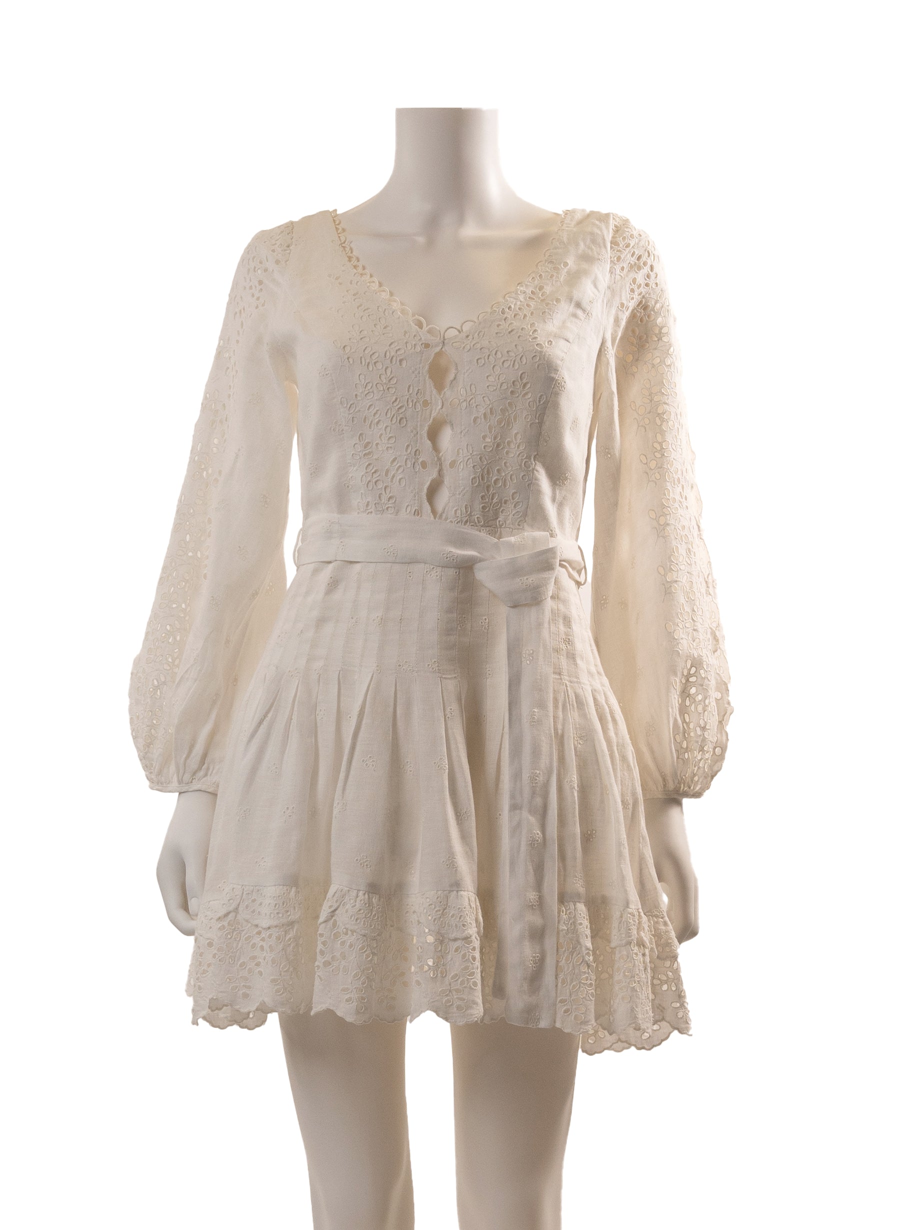 Zimmermann Helm Eyelet Vine Dress