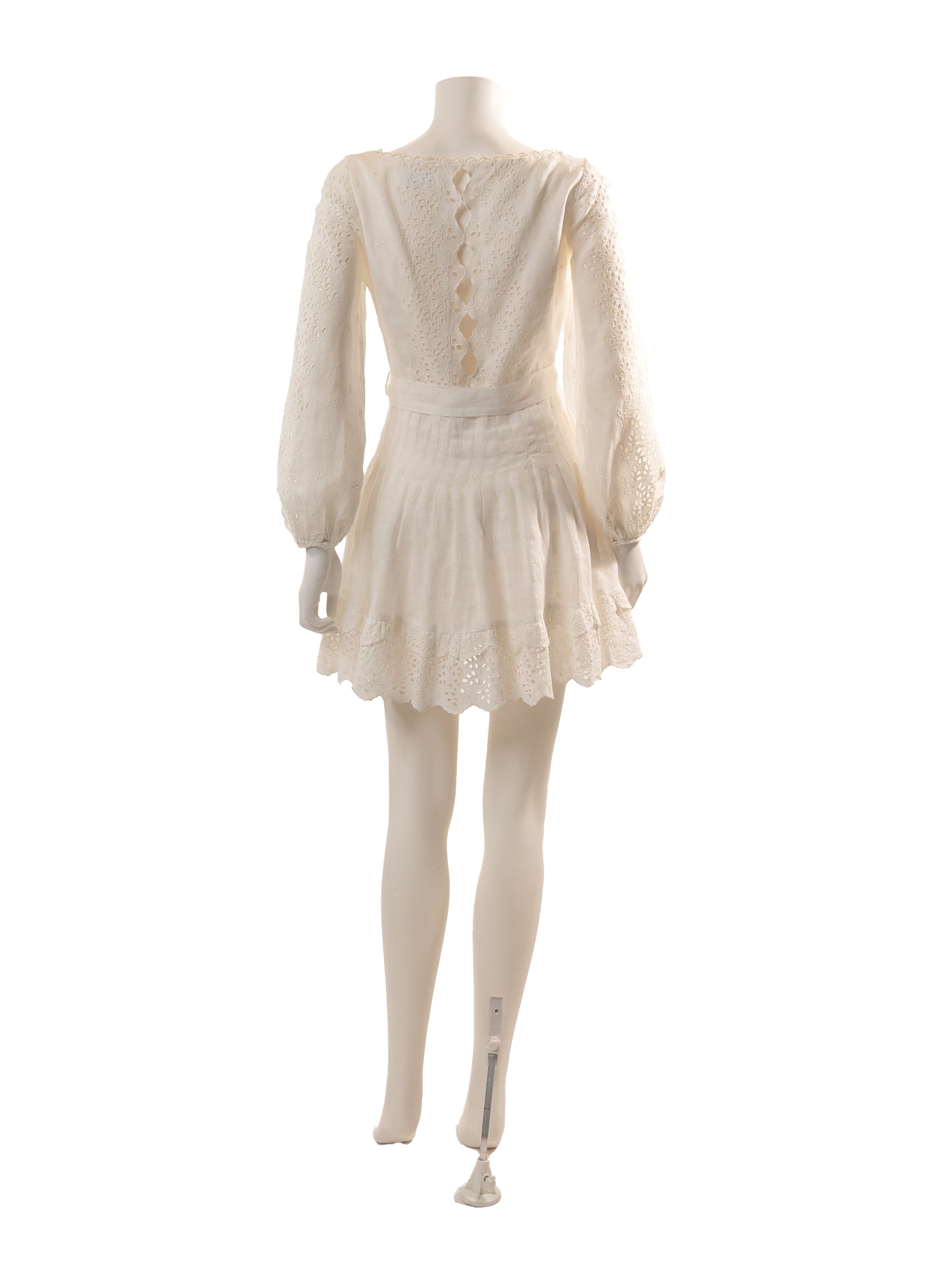 Zimmermann Helm Eyelet Vine Dress