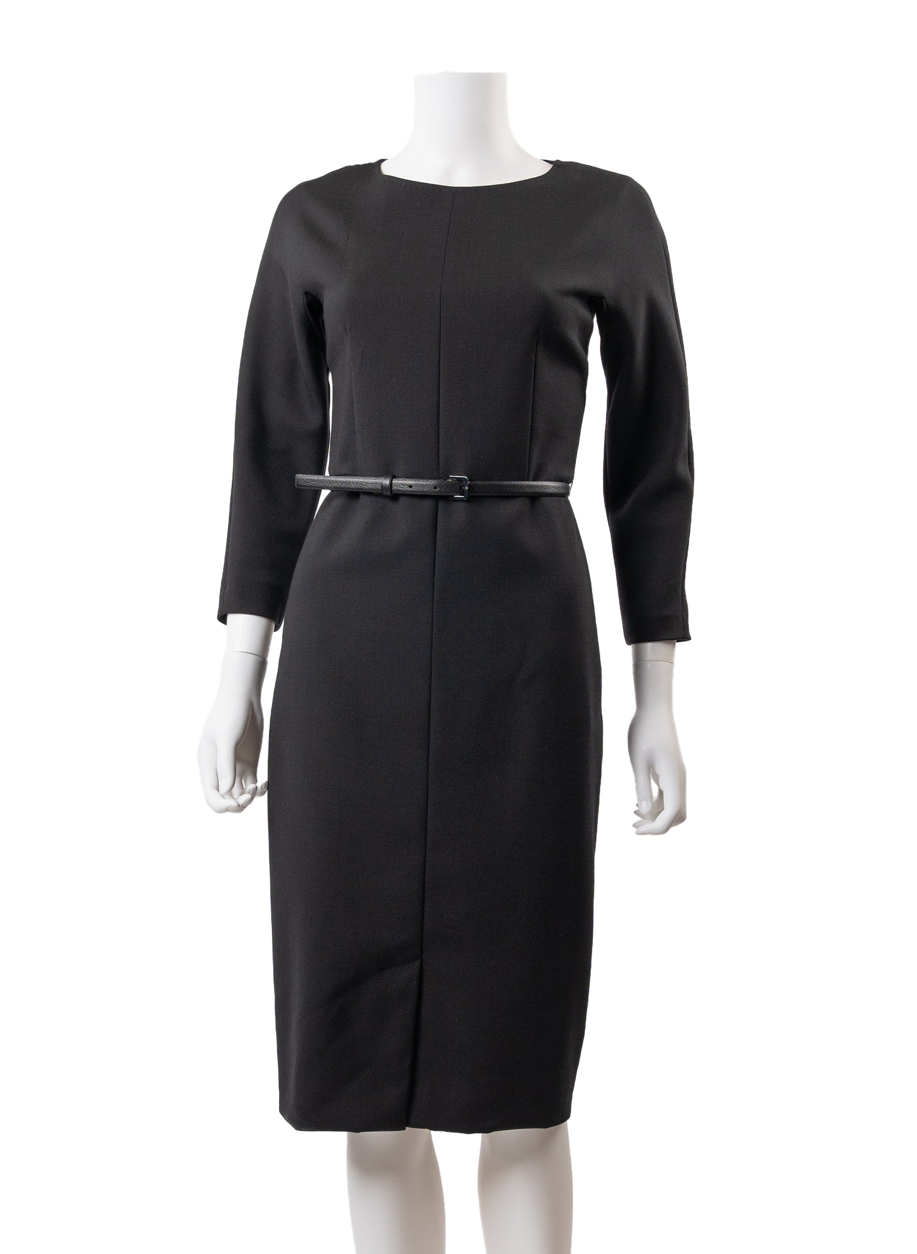 Max Mara Wool 3/4 Sleeve Dress