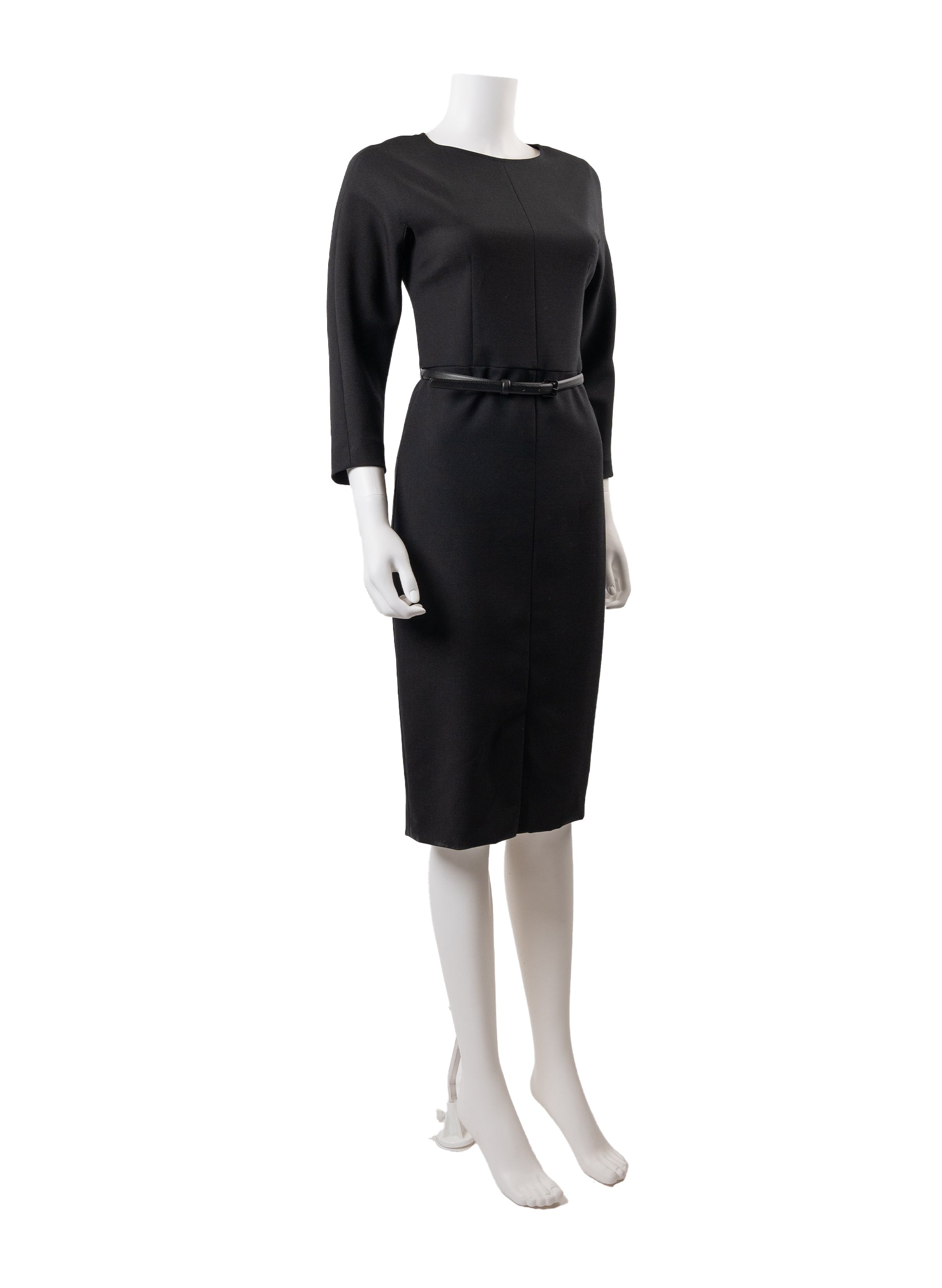 Max Mara Wool 3/4 Sleeve Dress