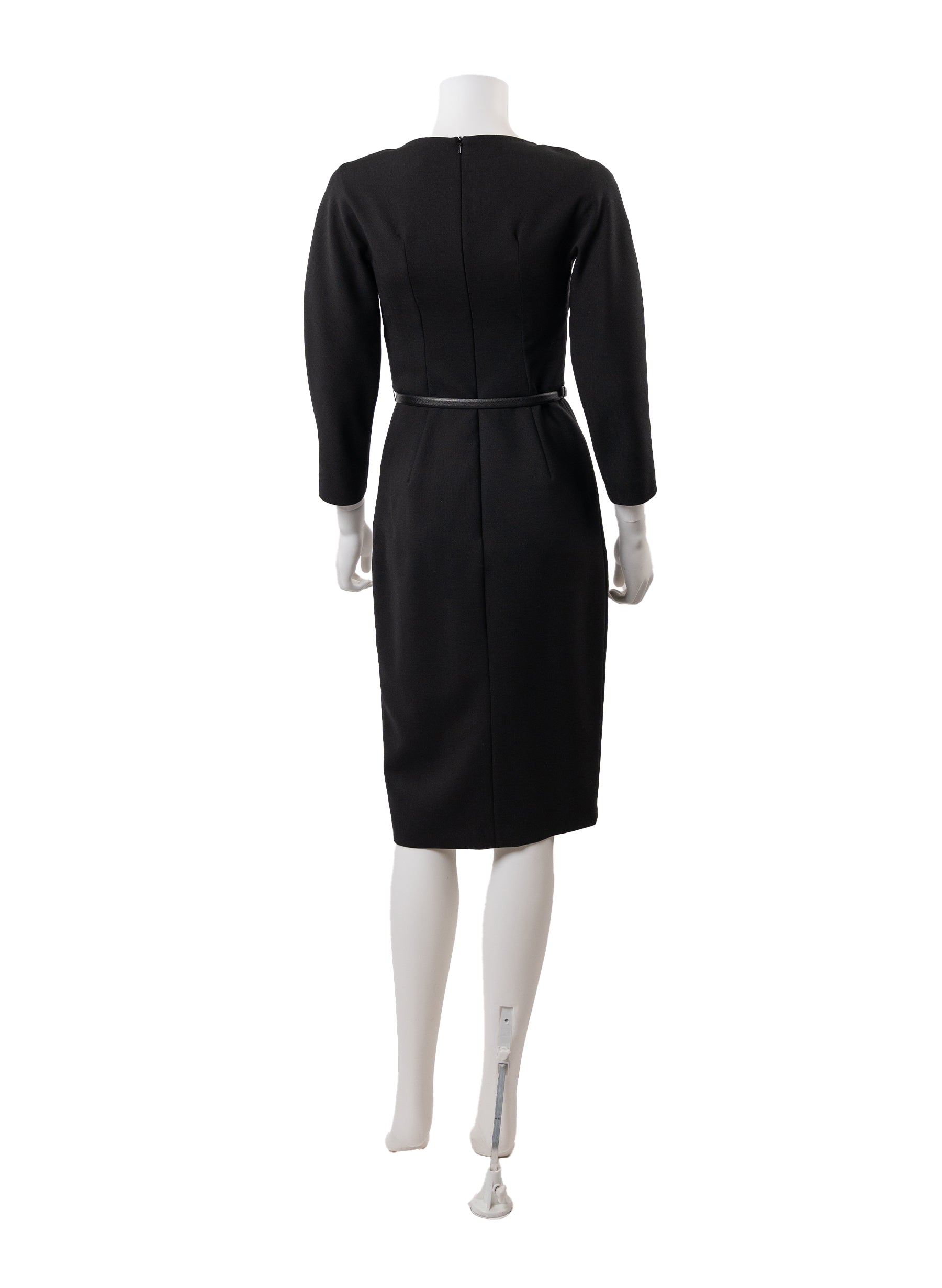 Max Mara Wool 3/4 Sleeve Dress